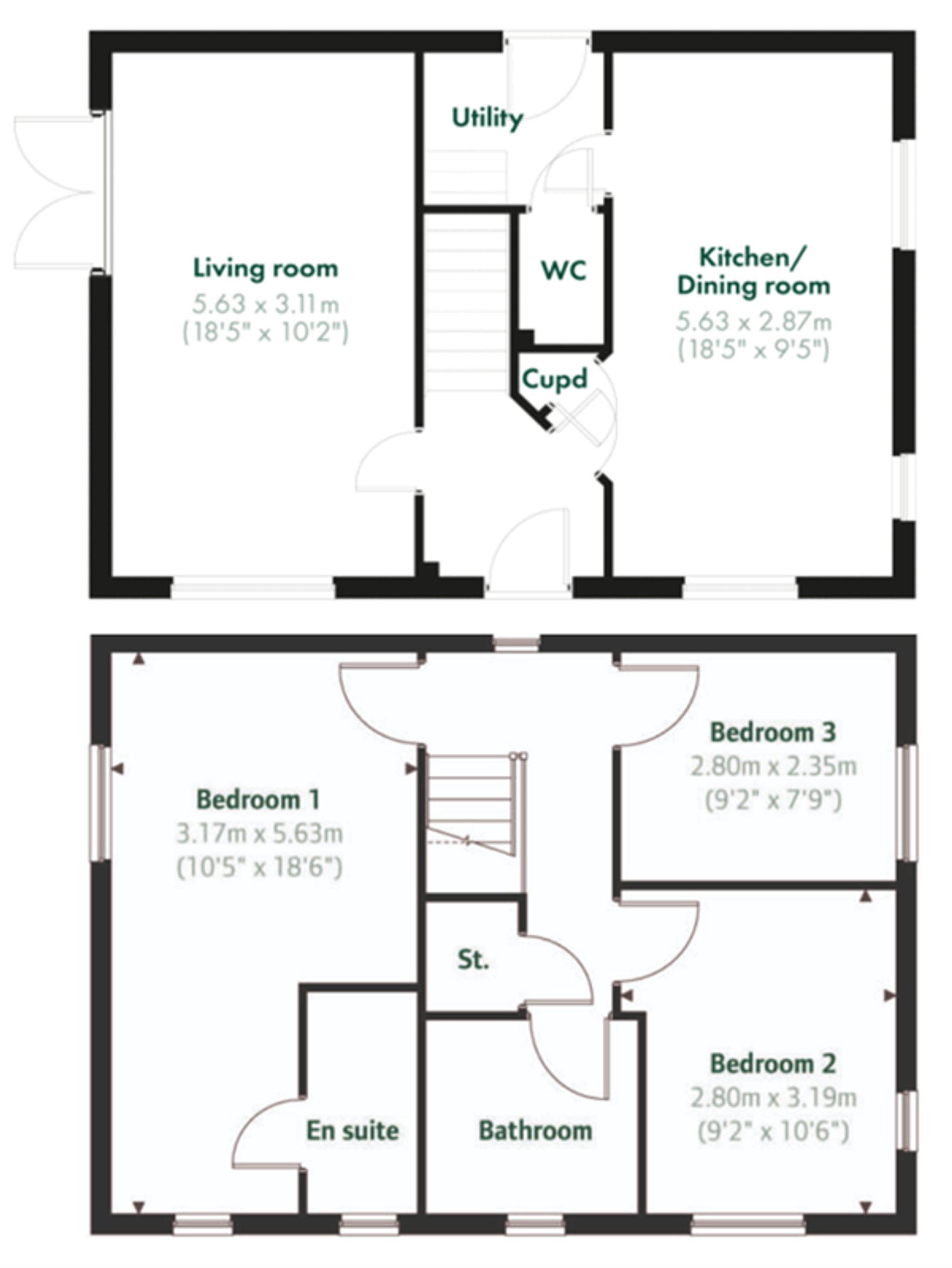 2 Hudson Way, Ipswich floorplan