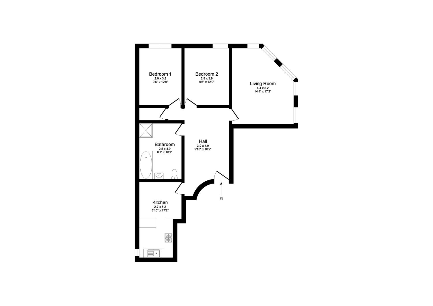 2 Bedrooms Flat for sale in Clarendon Street, St Georges Cross, Glasgow G20