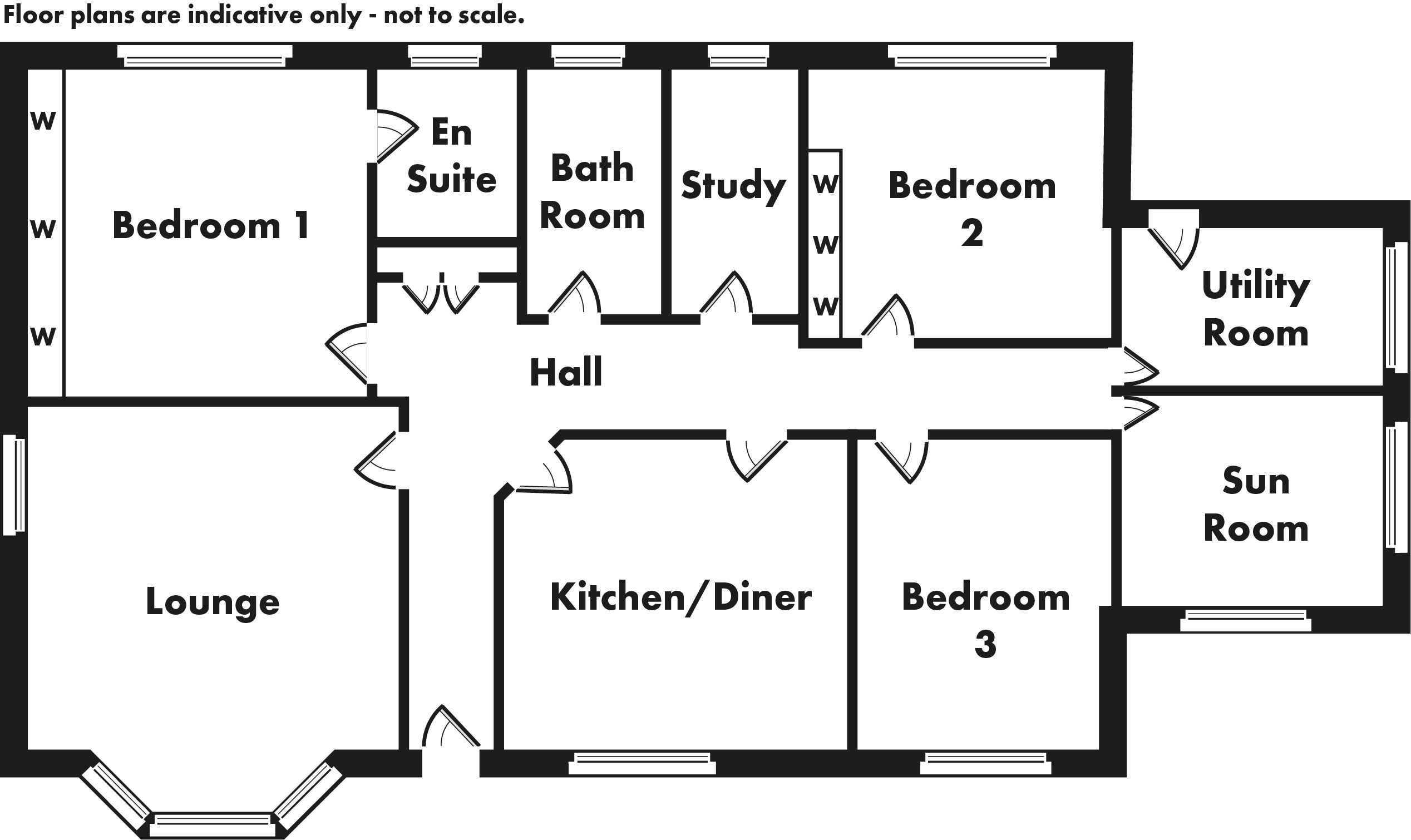 3 Bedrooms Detached bungalow for sale in 5 Ardmhor Road, Kirn, Dunoon PA23