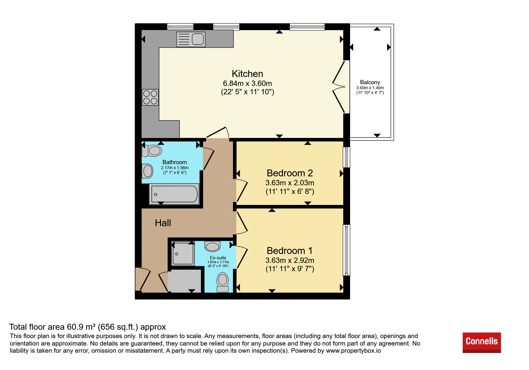 44b, Harebell Road, Bristol floorplan