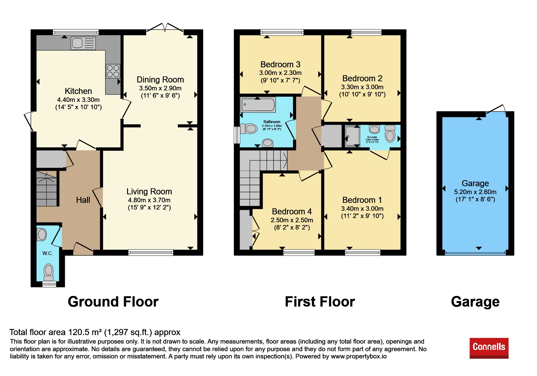 46, Brookside Close, Thame floorplan
