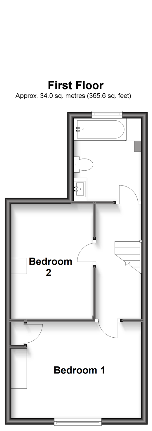 Mill Road, Deal, Kent CT14, 2 bedroom terraced house for sale