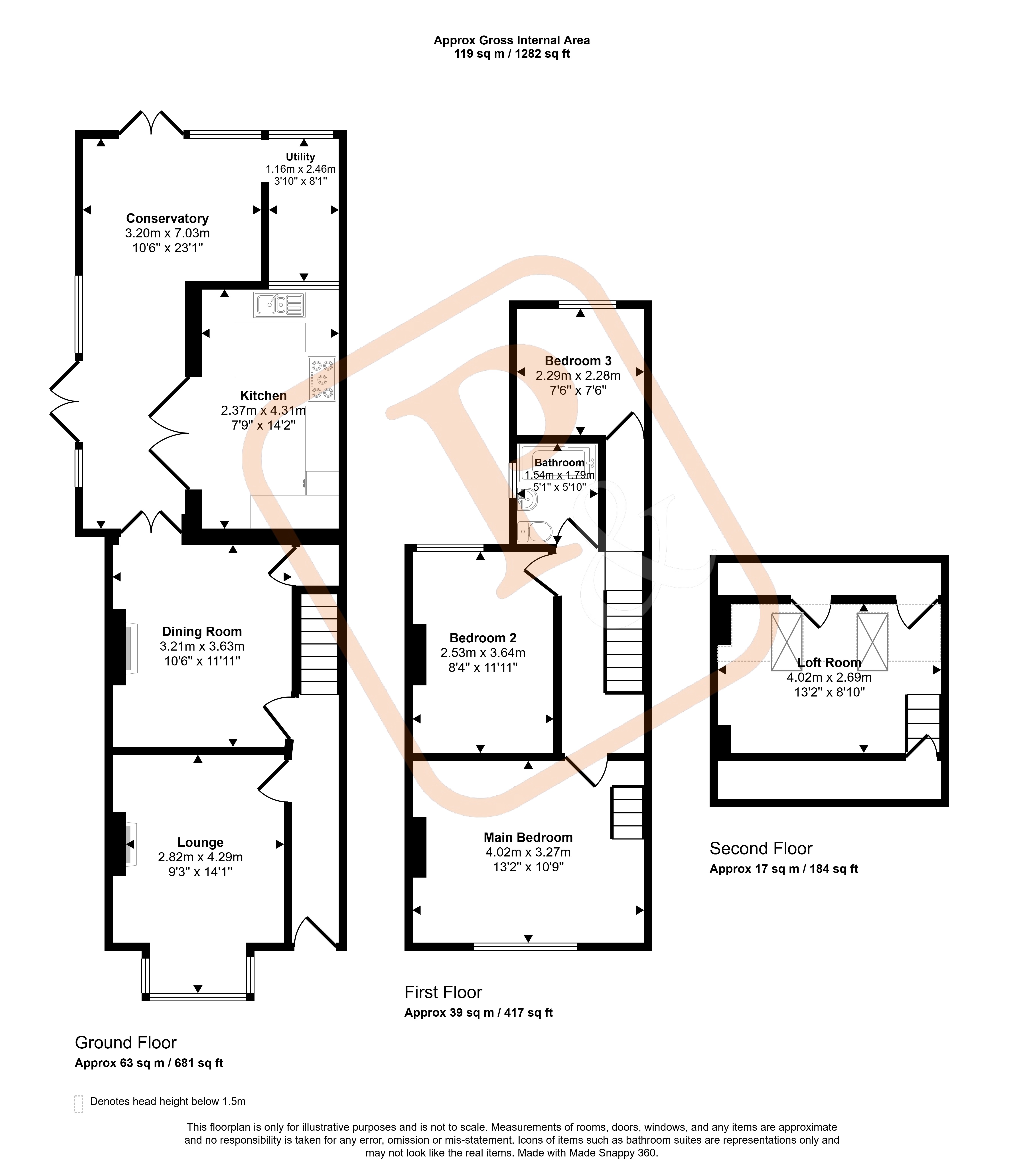 365, Straight Road, Essex floorplan