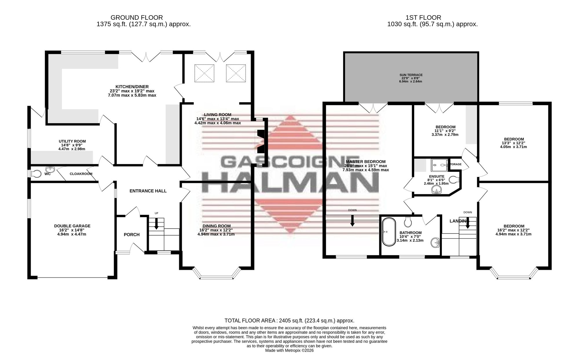 35 The Avenue, Sale floorplan