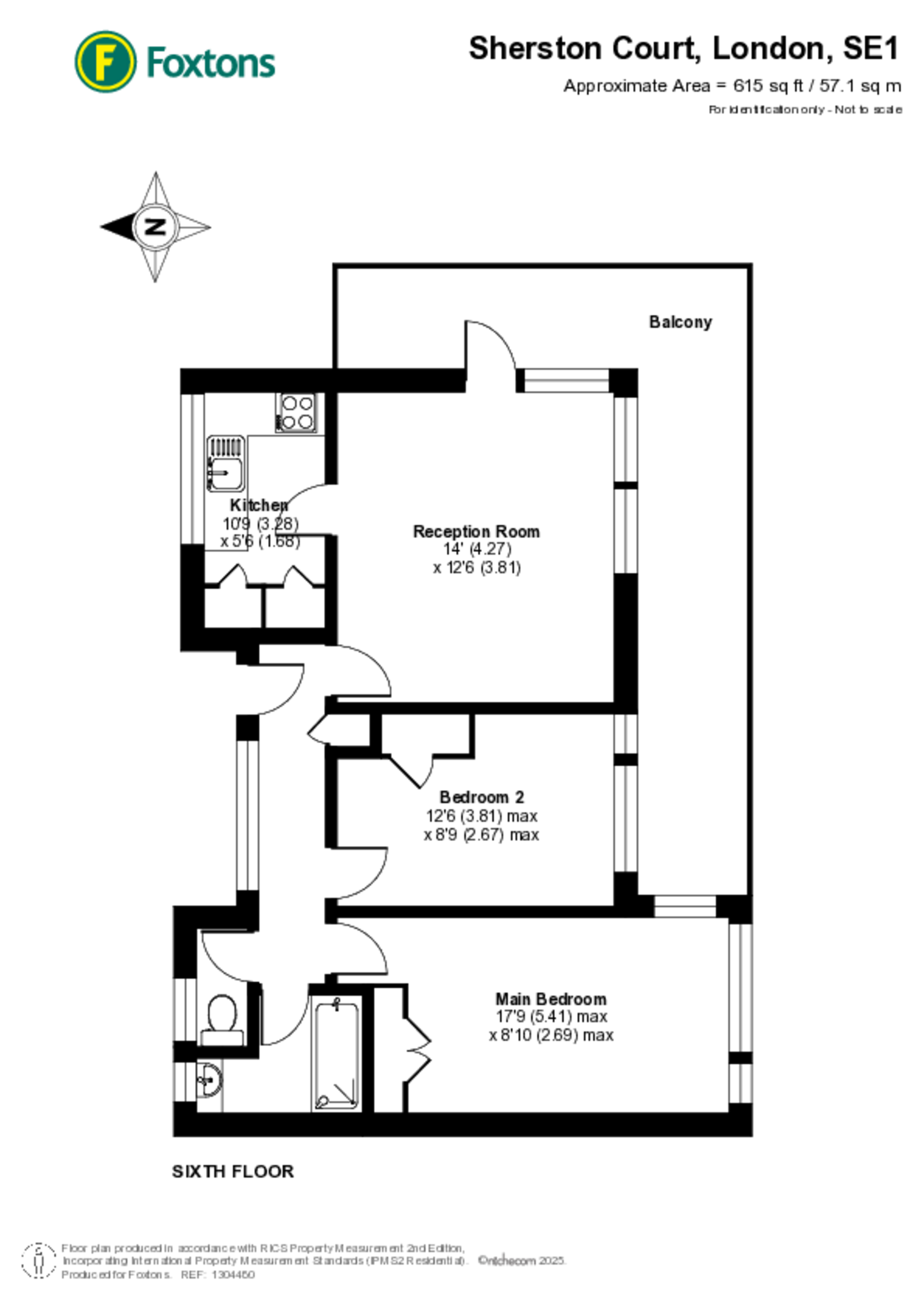Newington Butts, Elephant and Castle floorplan