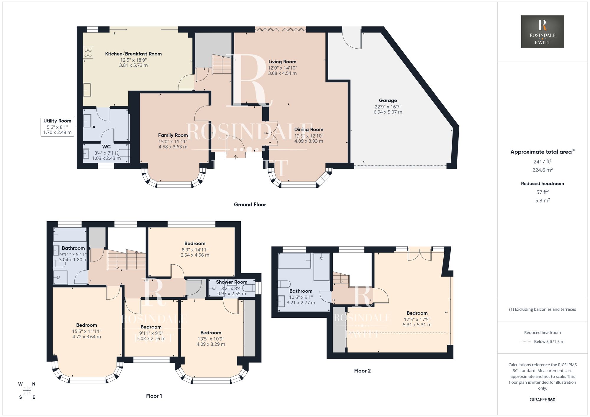27 Lordsbury Field, Wallington floorplan