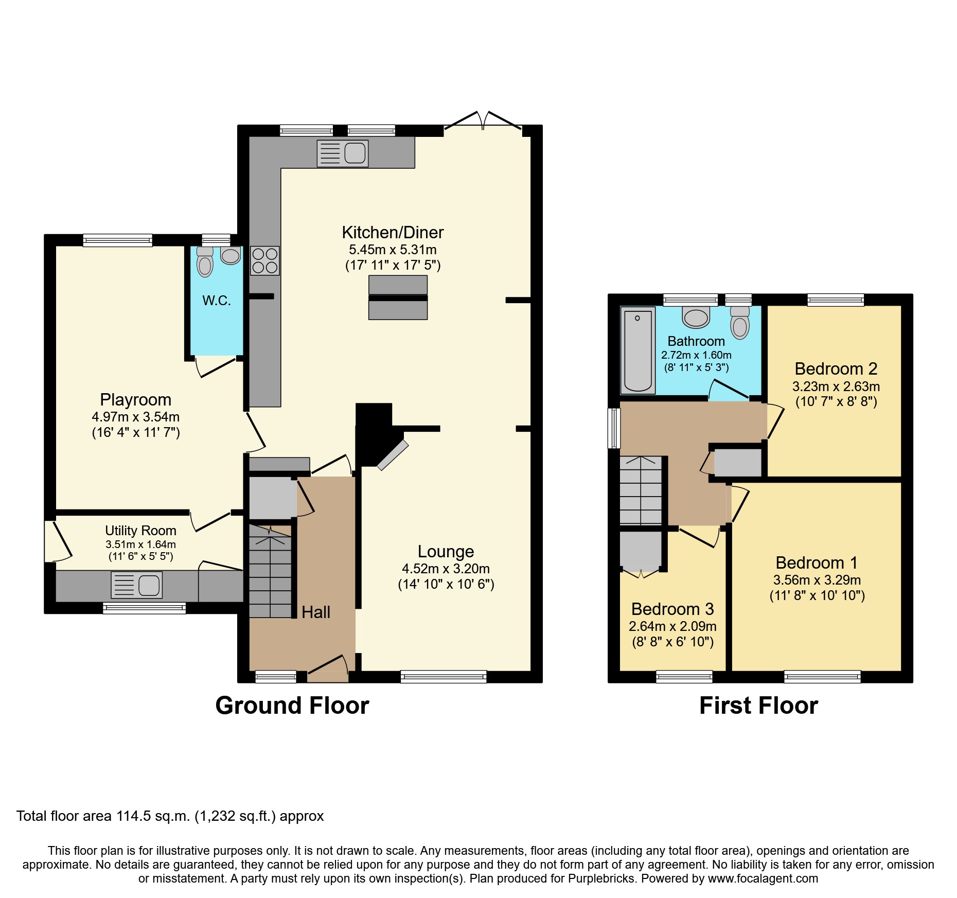9, Chapel Hill Road, York floorplan