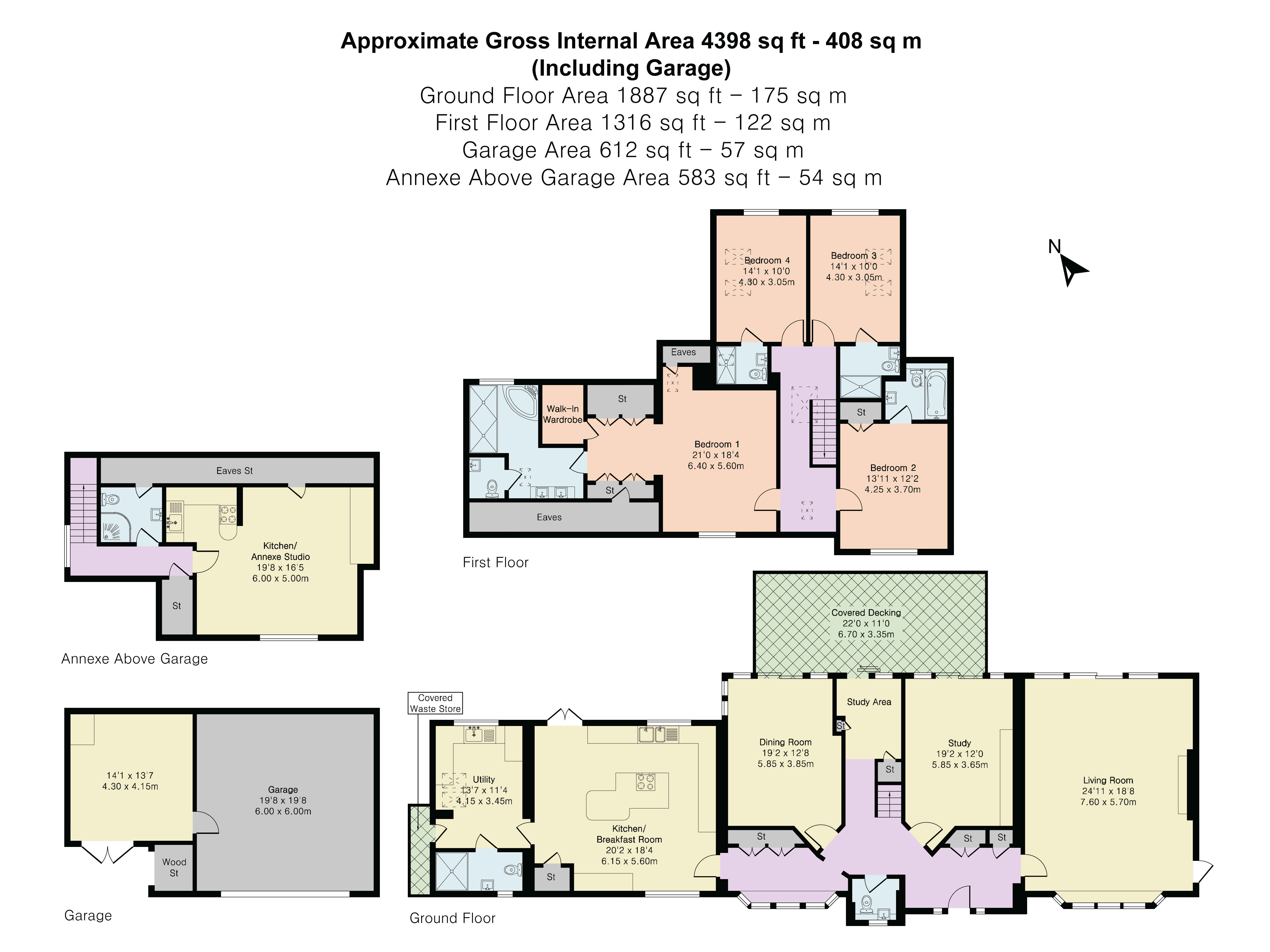 Calisay, Calisay, Lower Basildon floorplan