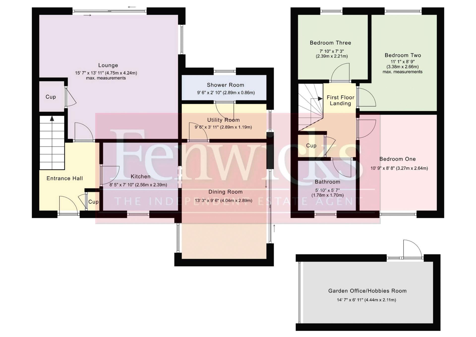78, East House Avenue, Fareham floorplan