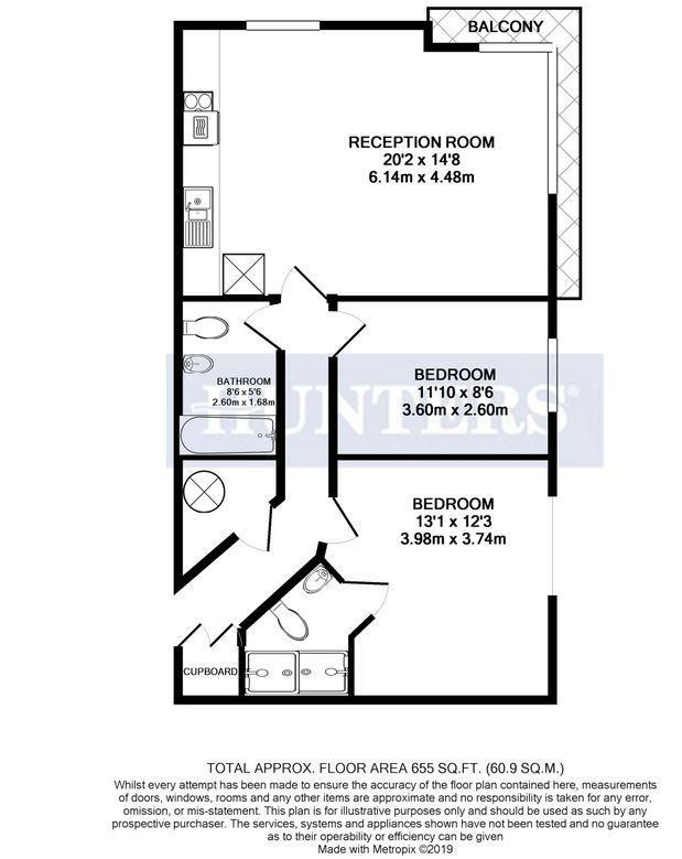 51, Blackburn Way, Completed floorplan