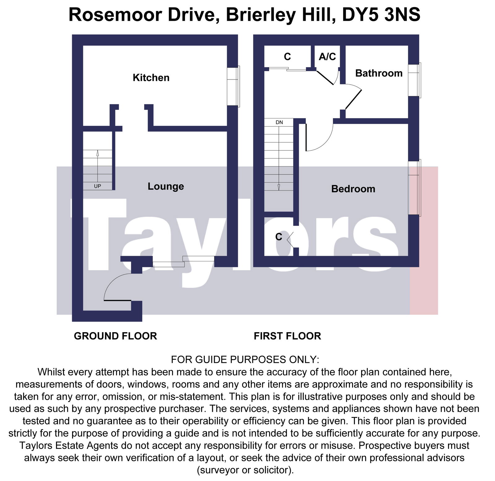 33, Rosemoor Drive, Brierley Hill floorplan