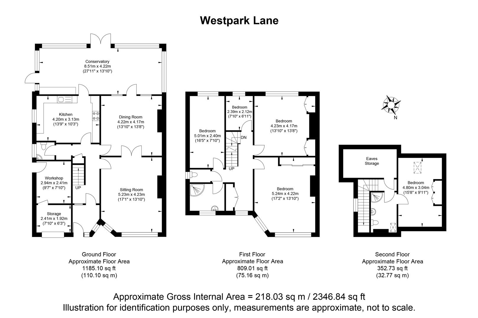 27, West Park Lane, Worthing floorplan
