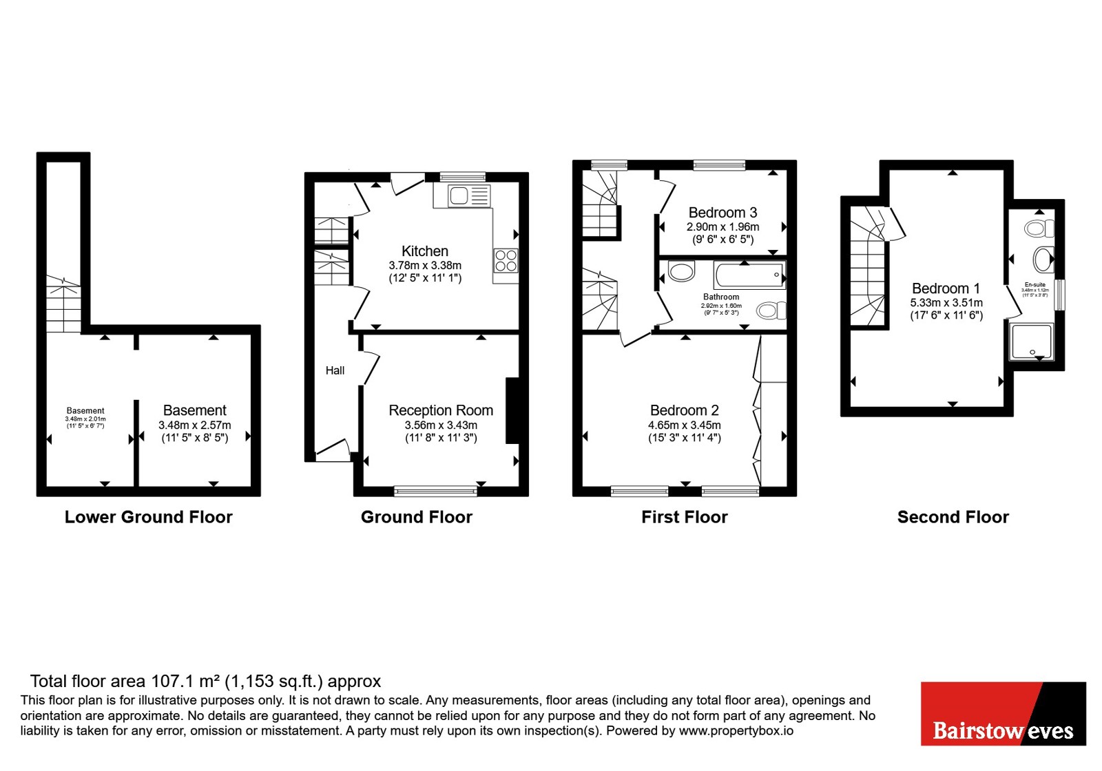 16, Dowson Street, Nottinghamshire floorplan