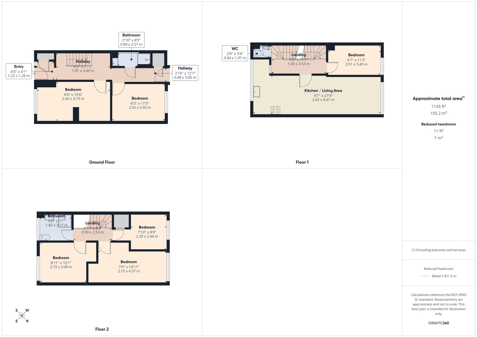27 Arle Gardens, Cheltenham floorplan