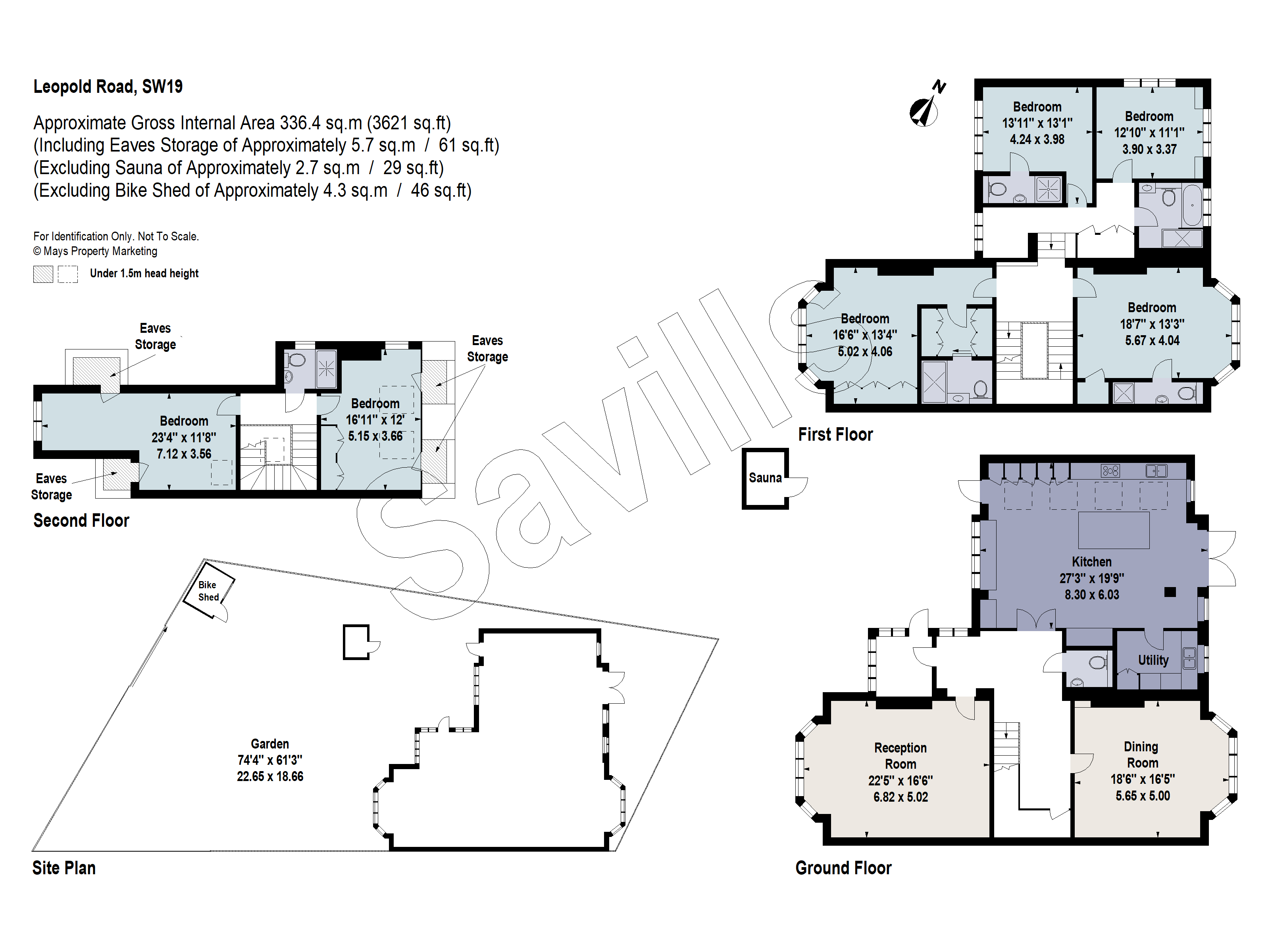 68, Leopold Road, London floorplan