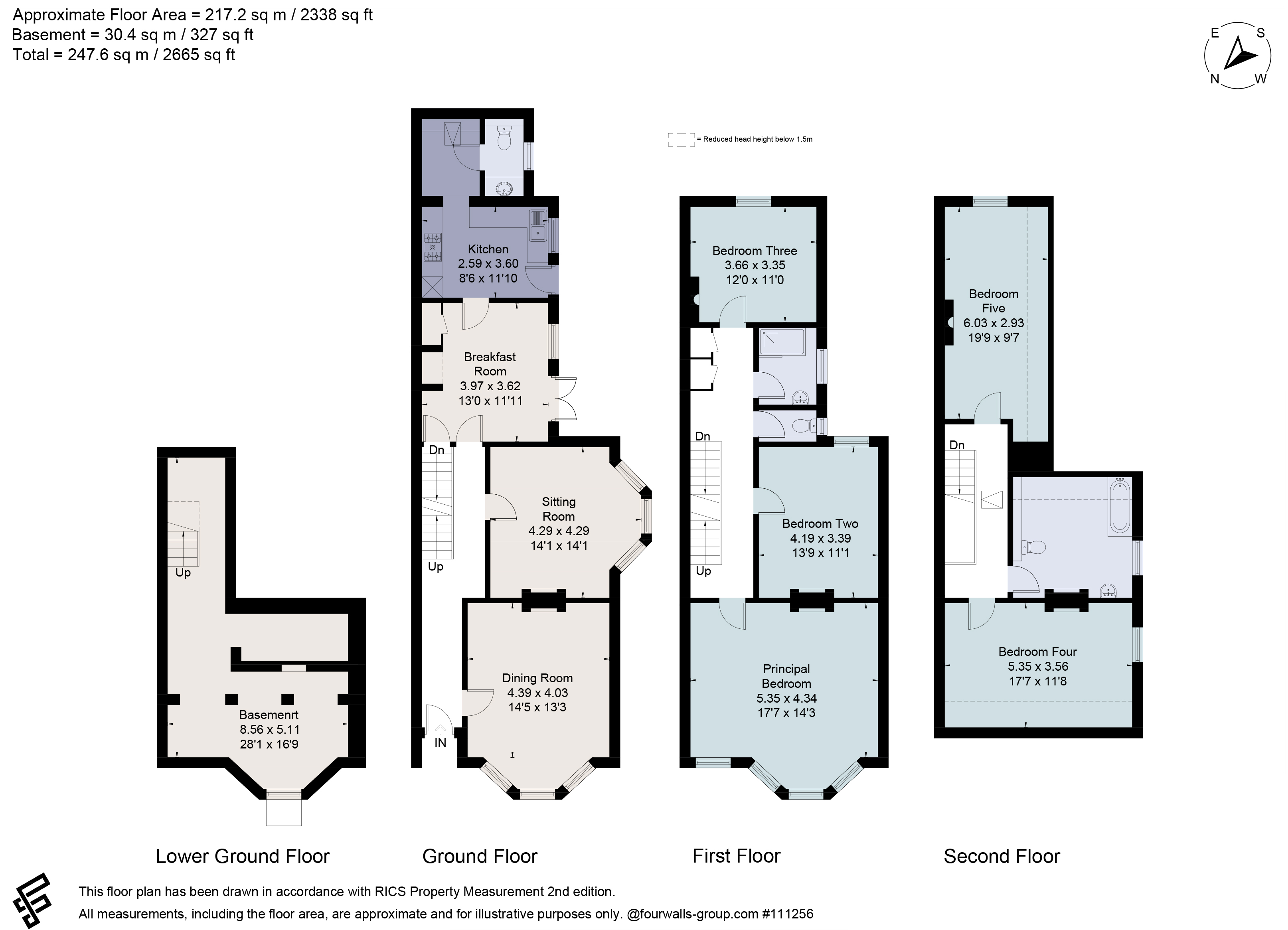 5, Ridgway Road, Surrey floorplan