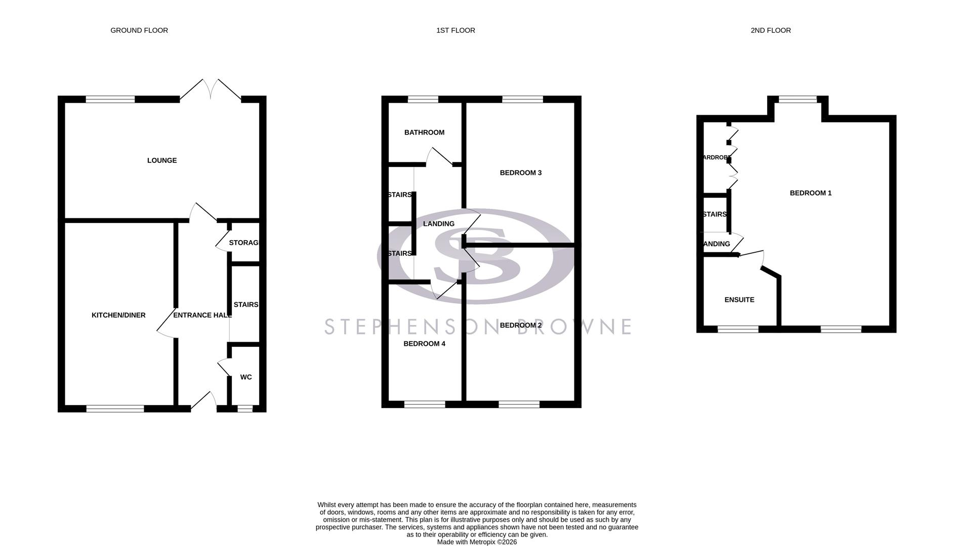 8, Sable Road, Crewe floorplan