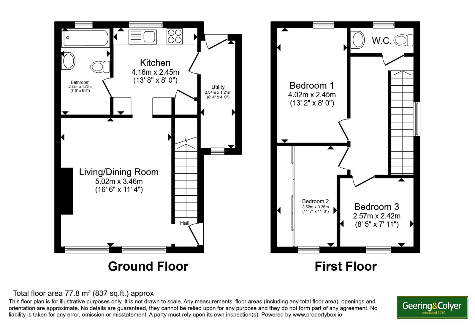 94, Kings Road, Canterbury floorplan