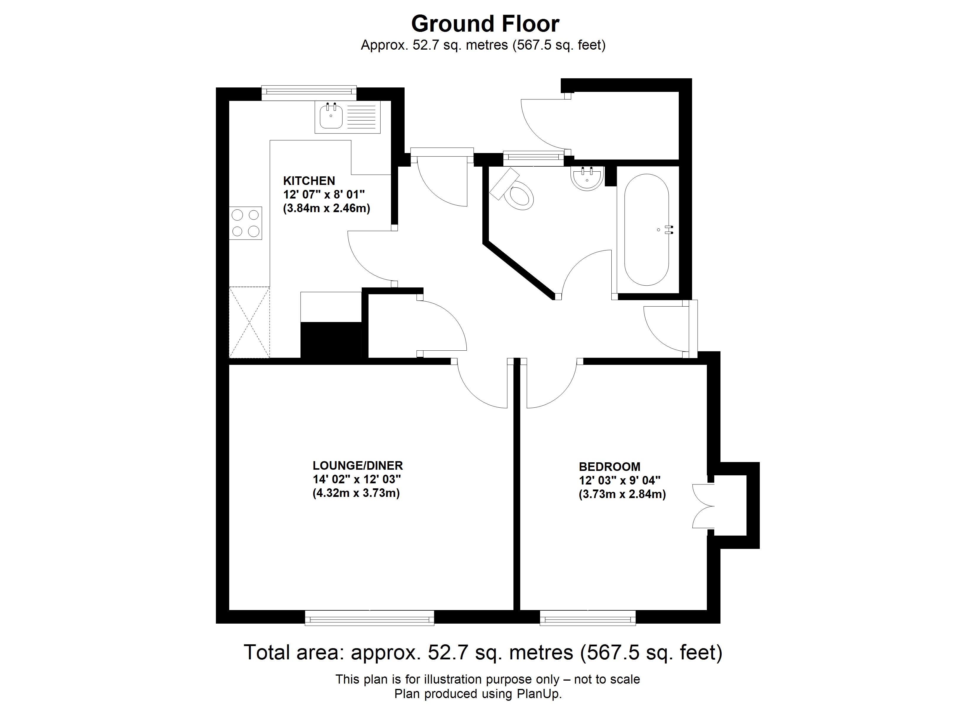 24a, The Avenue, Orpington floorplan