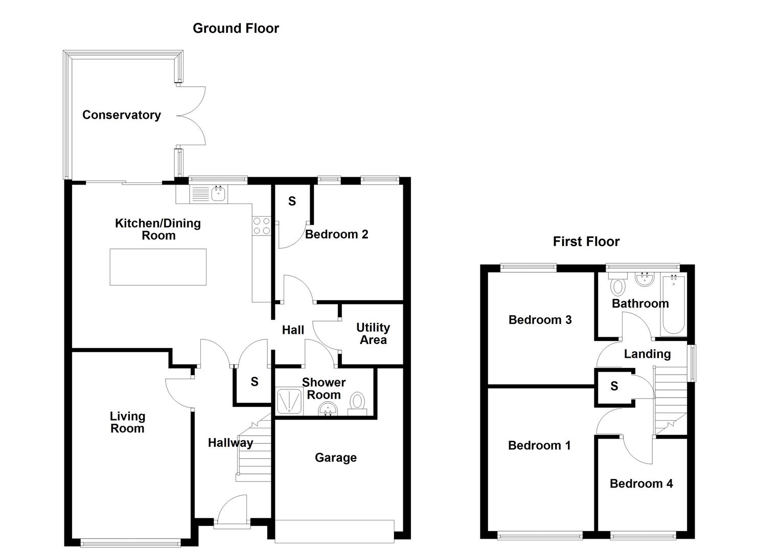 8, Marsh Close, Alsager floorplan