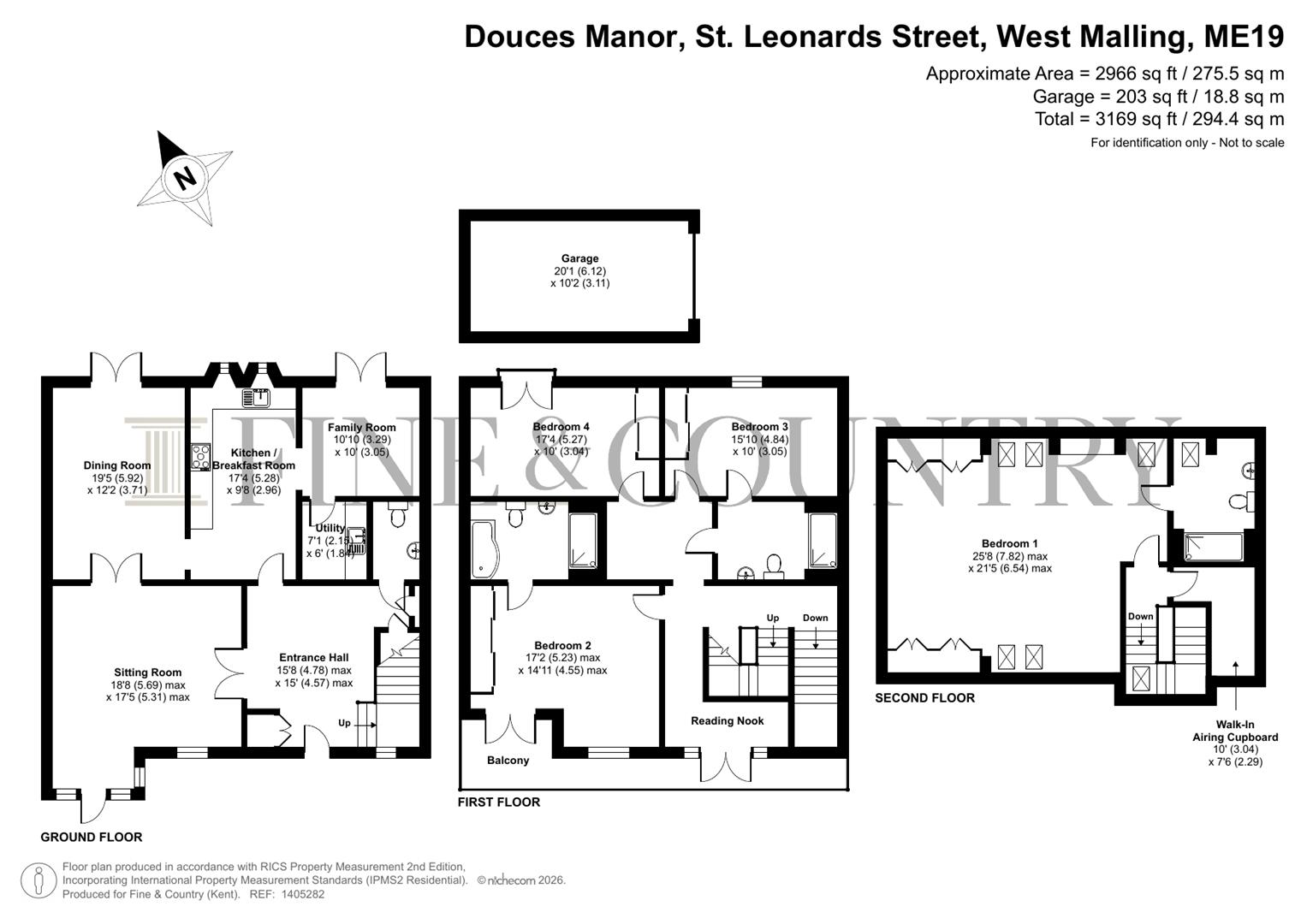 18 Douces Manor, St. Leonards Street, West Malling floorplan