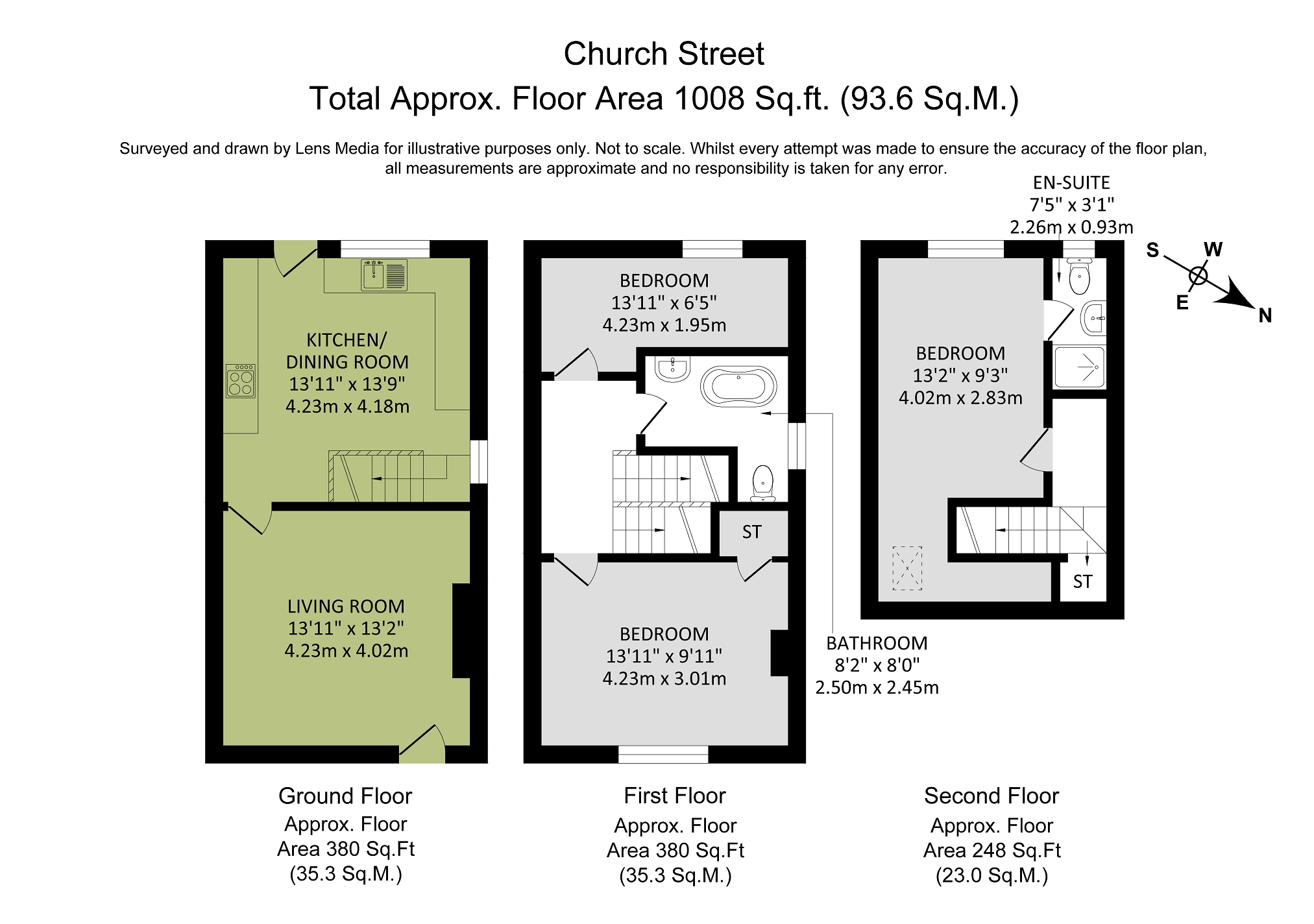 Church Street, Orrell, Wigan, Greater Manchester. WN5, 3 bedroom end terrace house for sale
