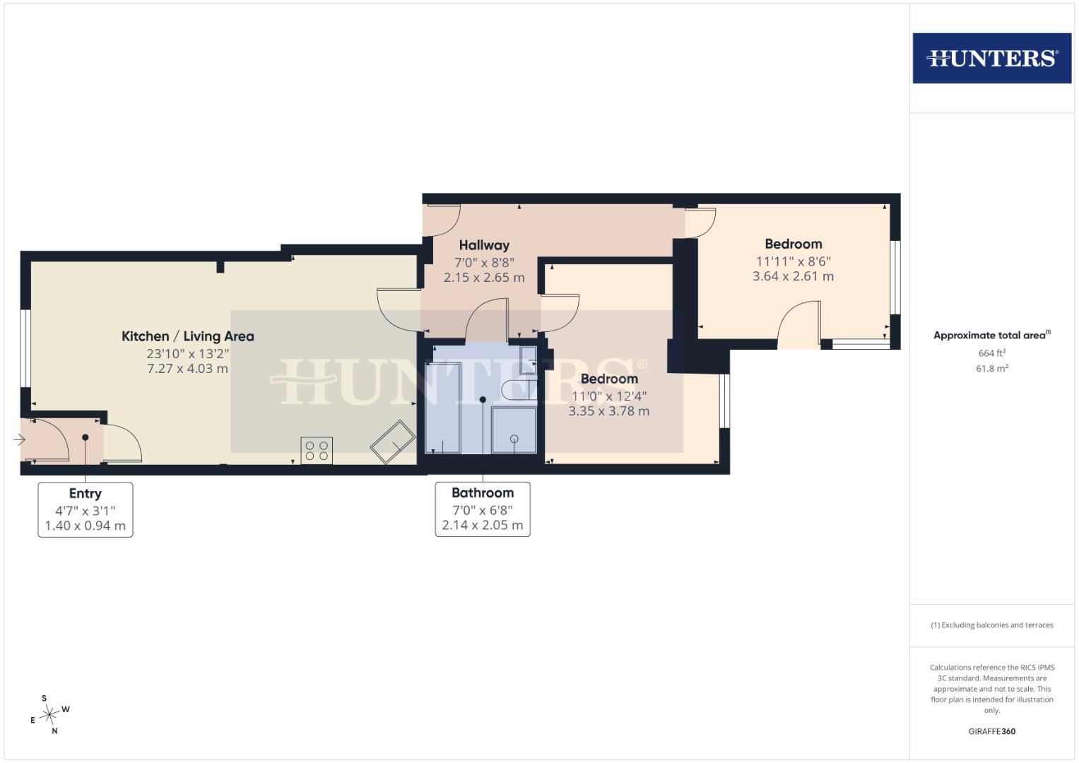 23A, Hope Street, Filey floorplan