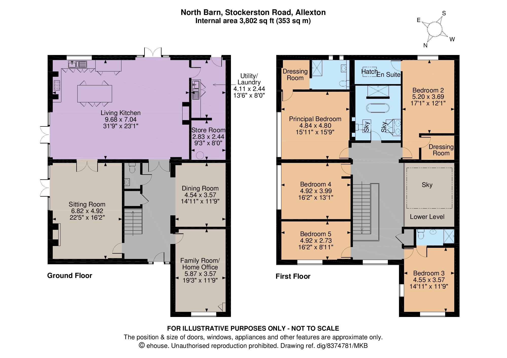 5 Bedrooms Barn conversion for sale in Stockerston Road, Allexton, Oakham, Rutland LE15