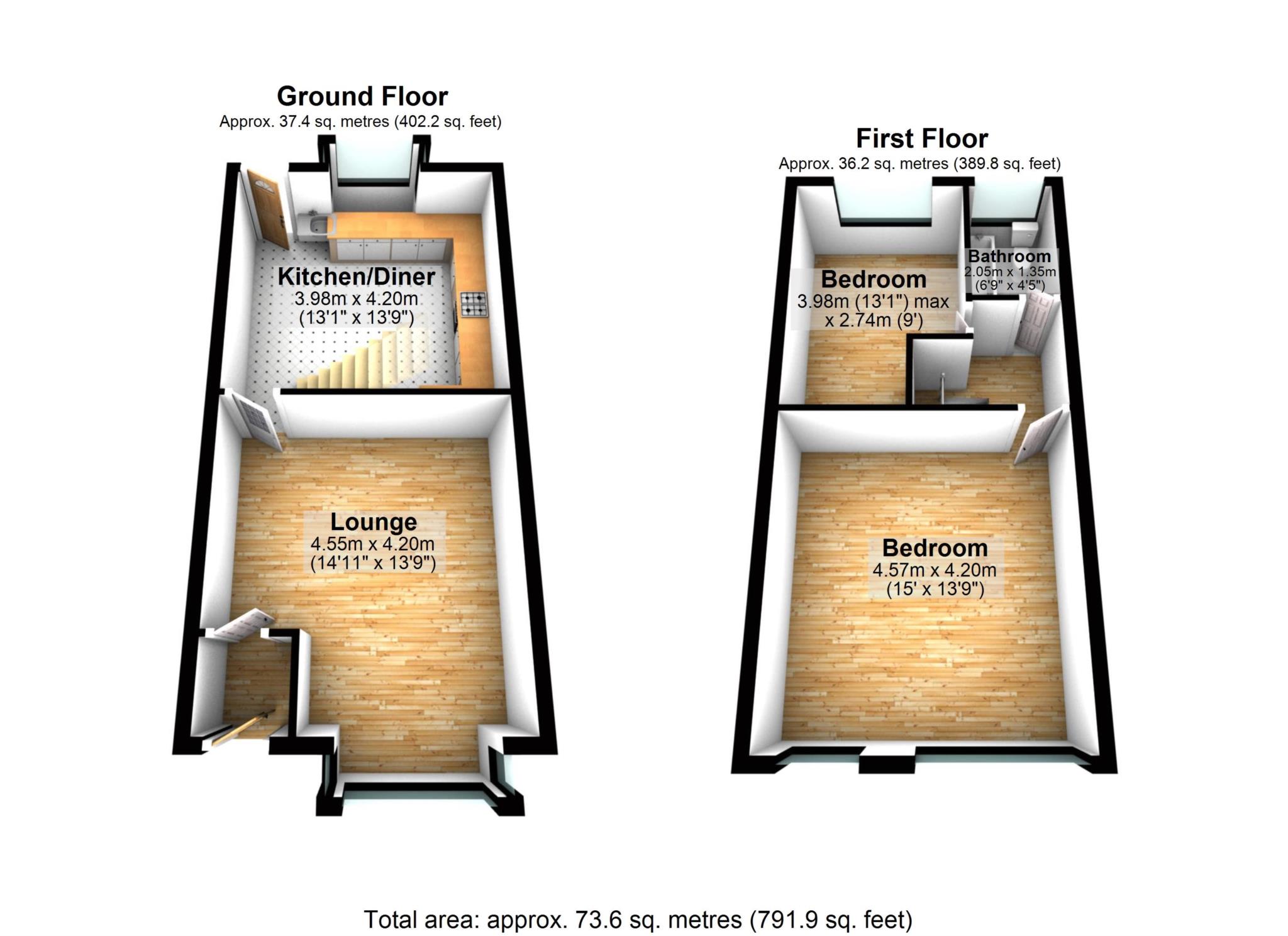 Hawarden Street, Bolton BL1, 2 bedroom terraced house for sale