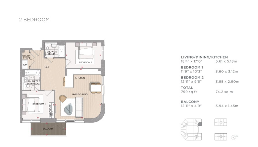 2 Bedrooms Flat to rent in Minotaur House, Pavillion Square, Woolwich Arsenal SE18