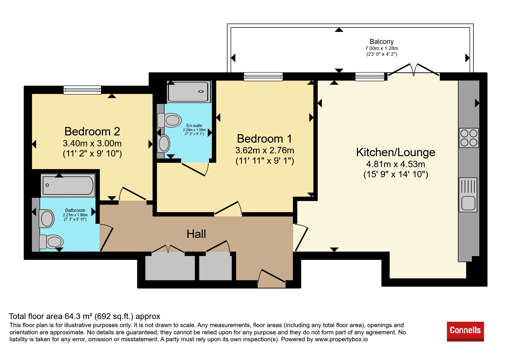 Regina Road, Chelmsford floorplan