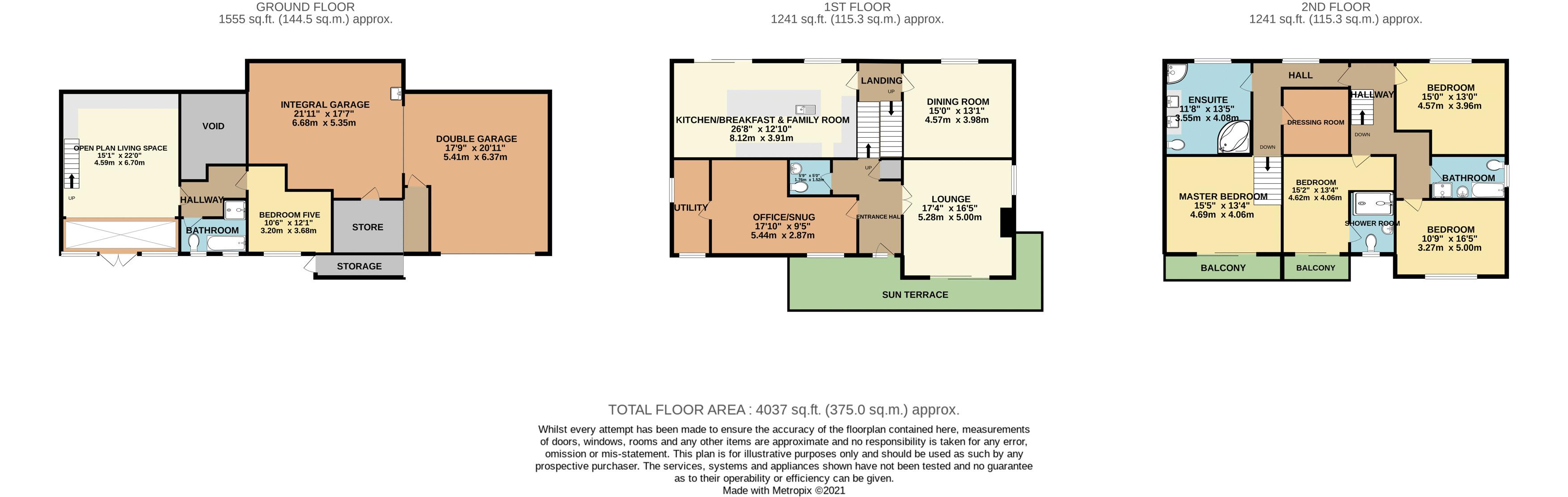 1, Redgate Heights, torquay floorplan