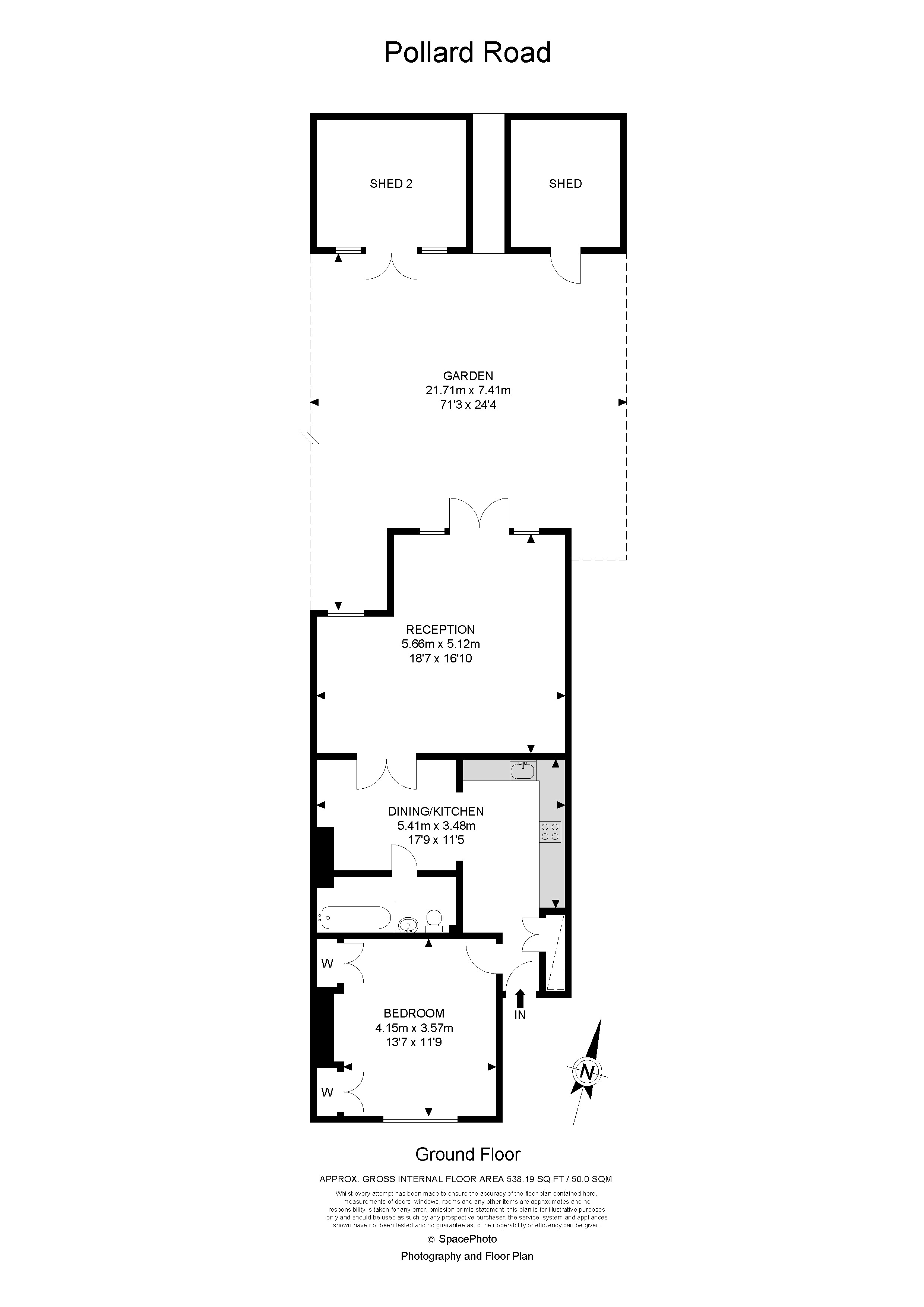 Ground Floor Flat, 29, Pollard Road, Whetstone floorplan