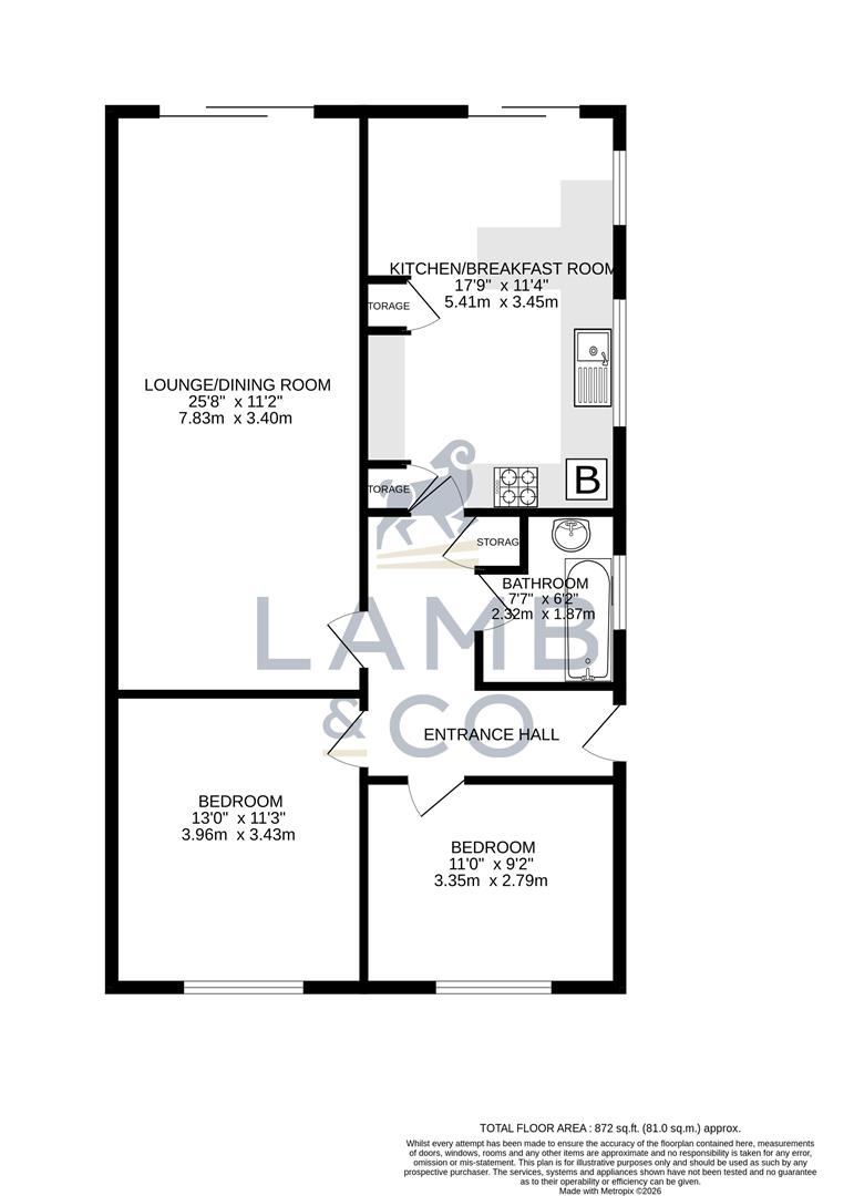 15, Broadstrood St. Osyth, Clacton-On-Sea floorplan