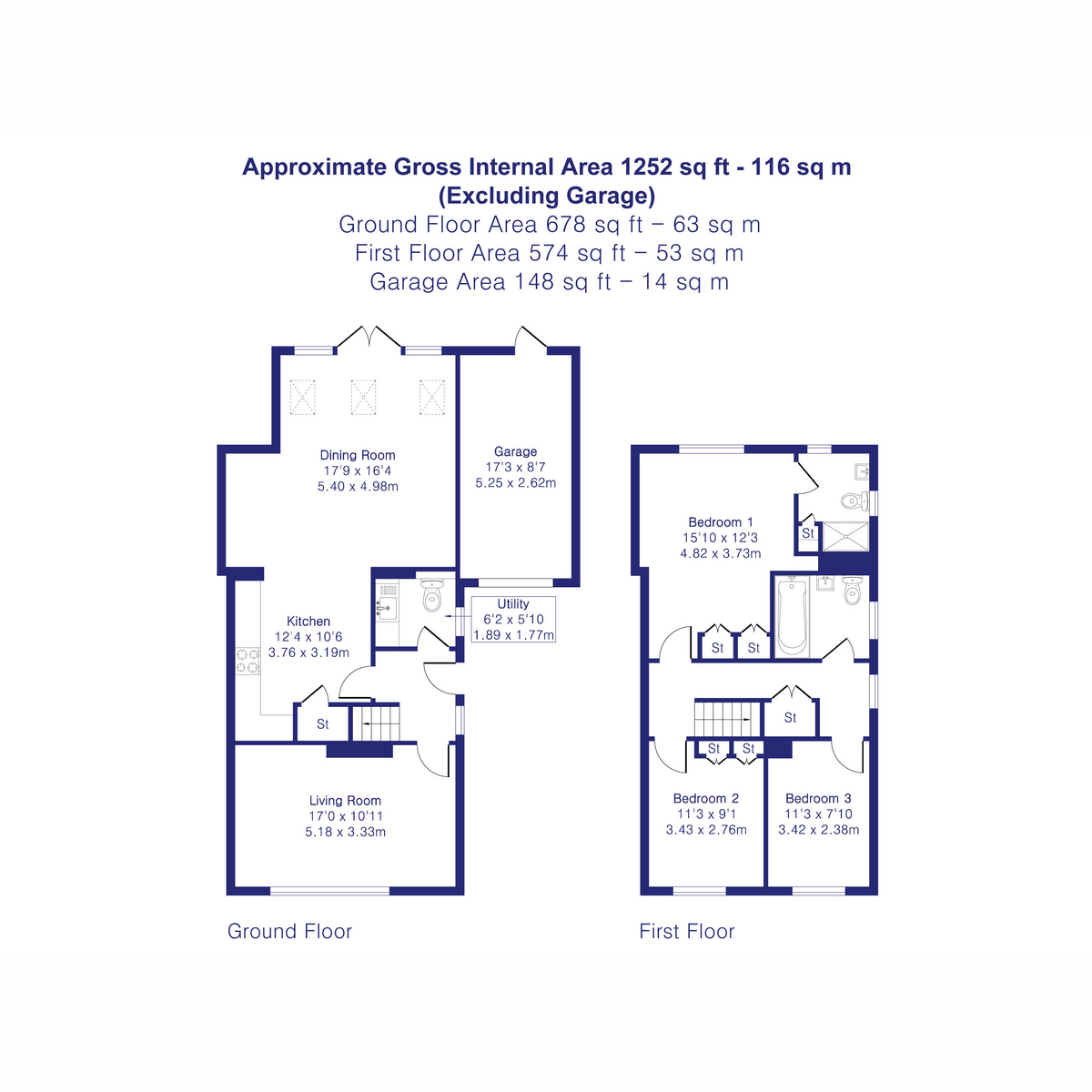 38, Maple Road, Bicester floorplan
