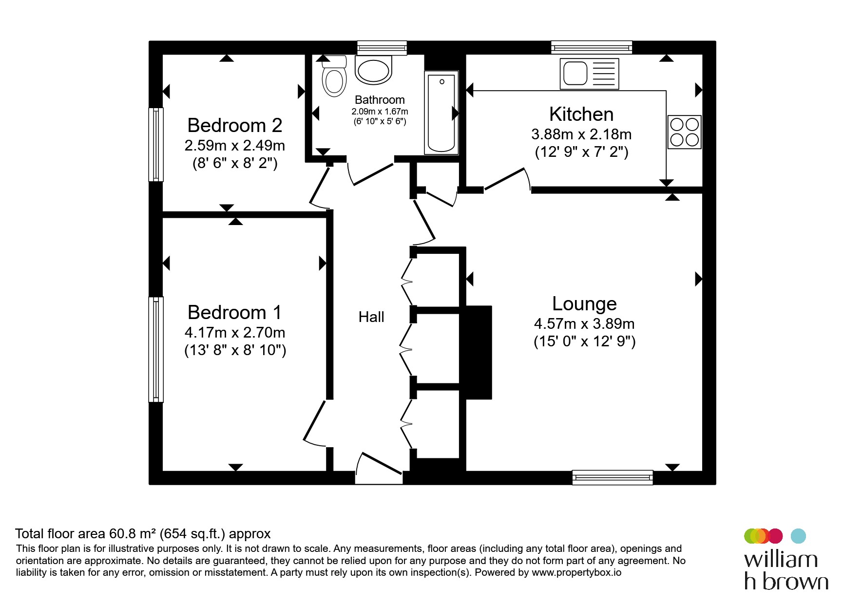 69, Watts Road, BEVERLEY floorplan