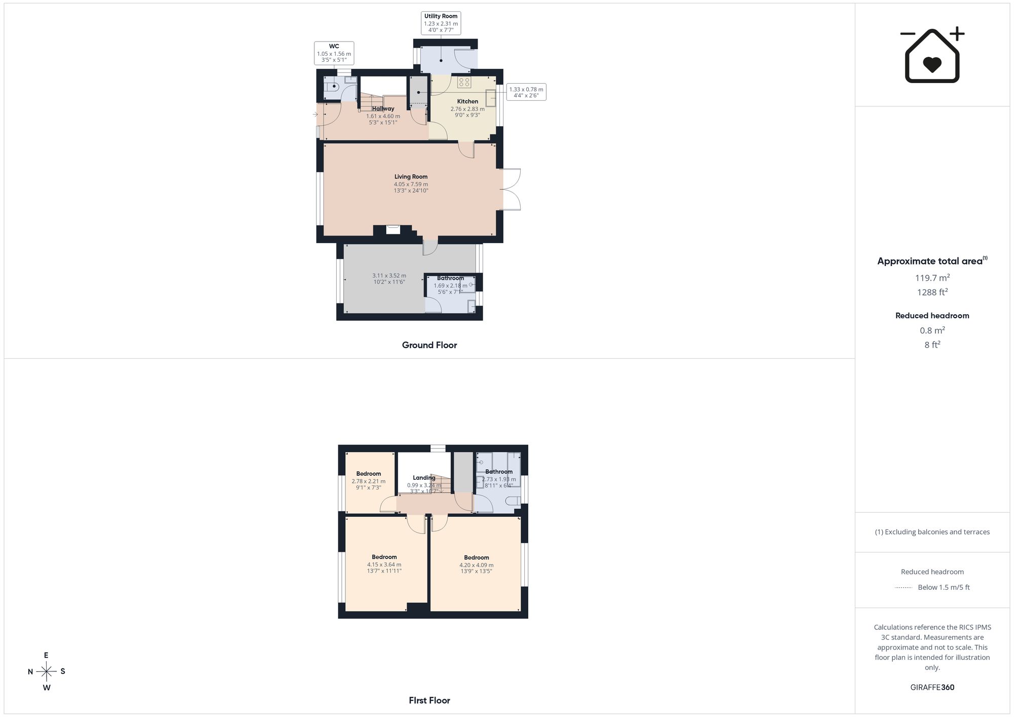 12 Wheelers Way, Tenby floorplan