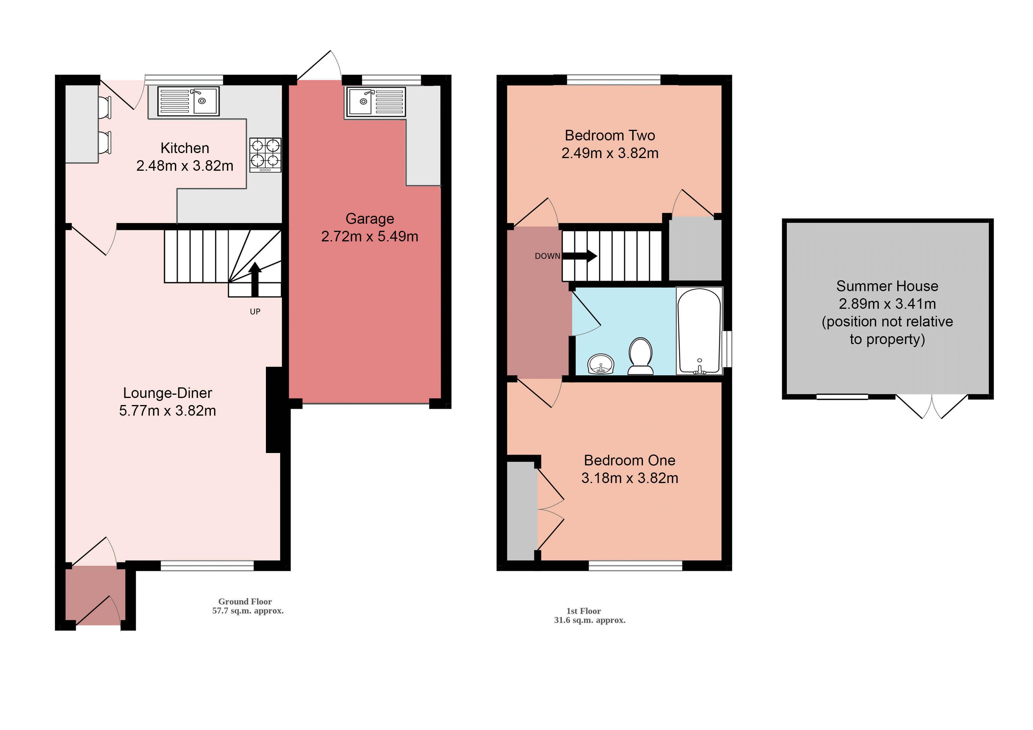 8, Alfred Close, Southampton floorplan