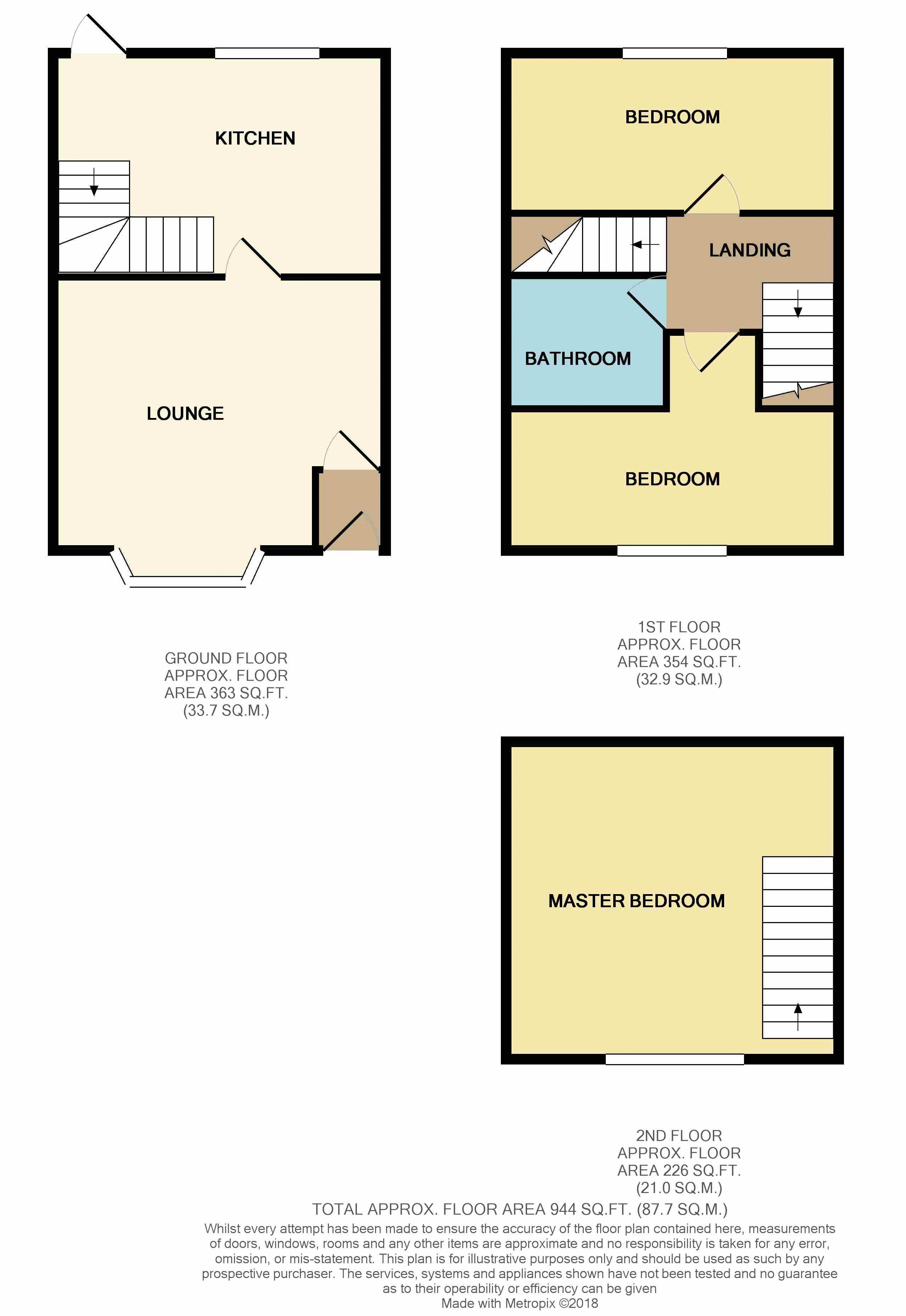 3 Bedrooms Terraced house for sale in Fairbairn Street, Horwich, Bolton BL6