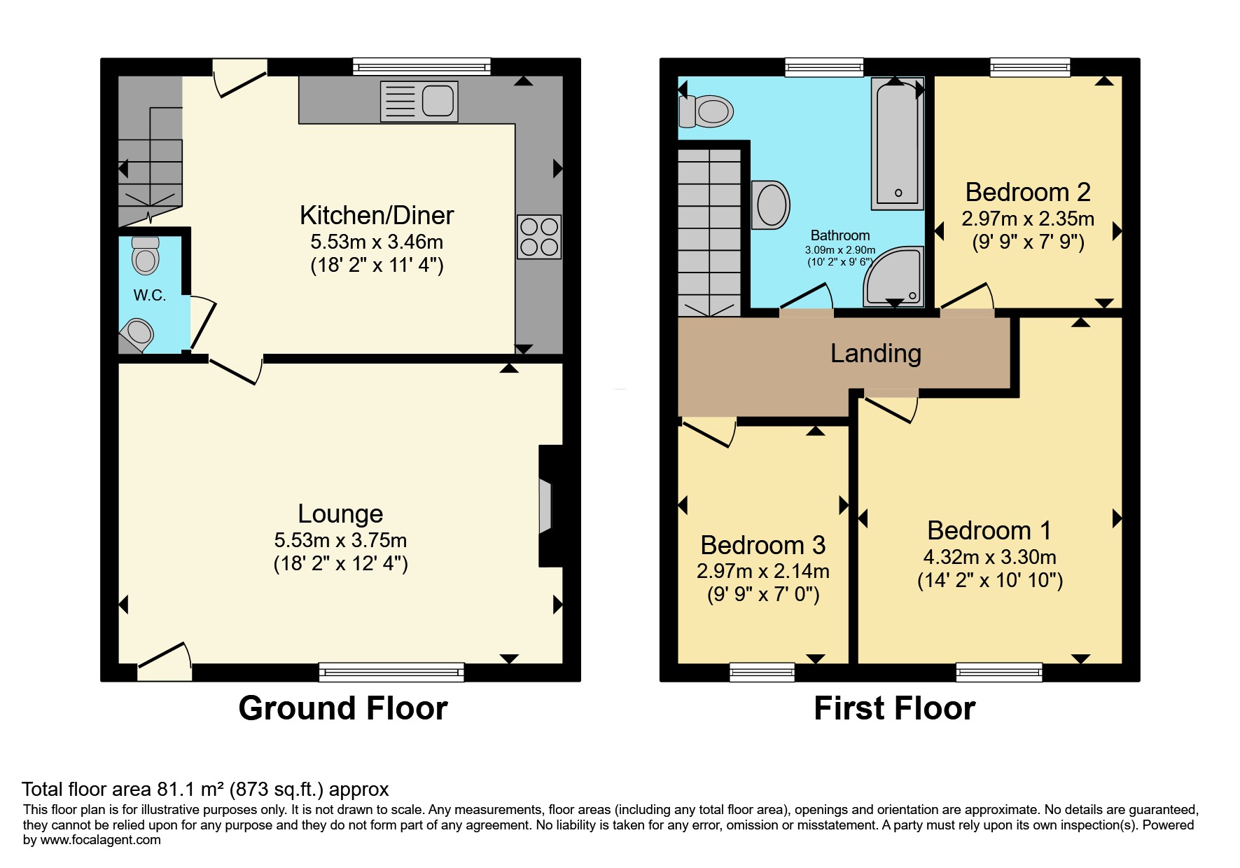15a, Ingsfield Lane, Rotherham floorplan