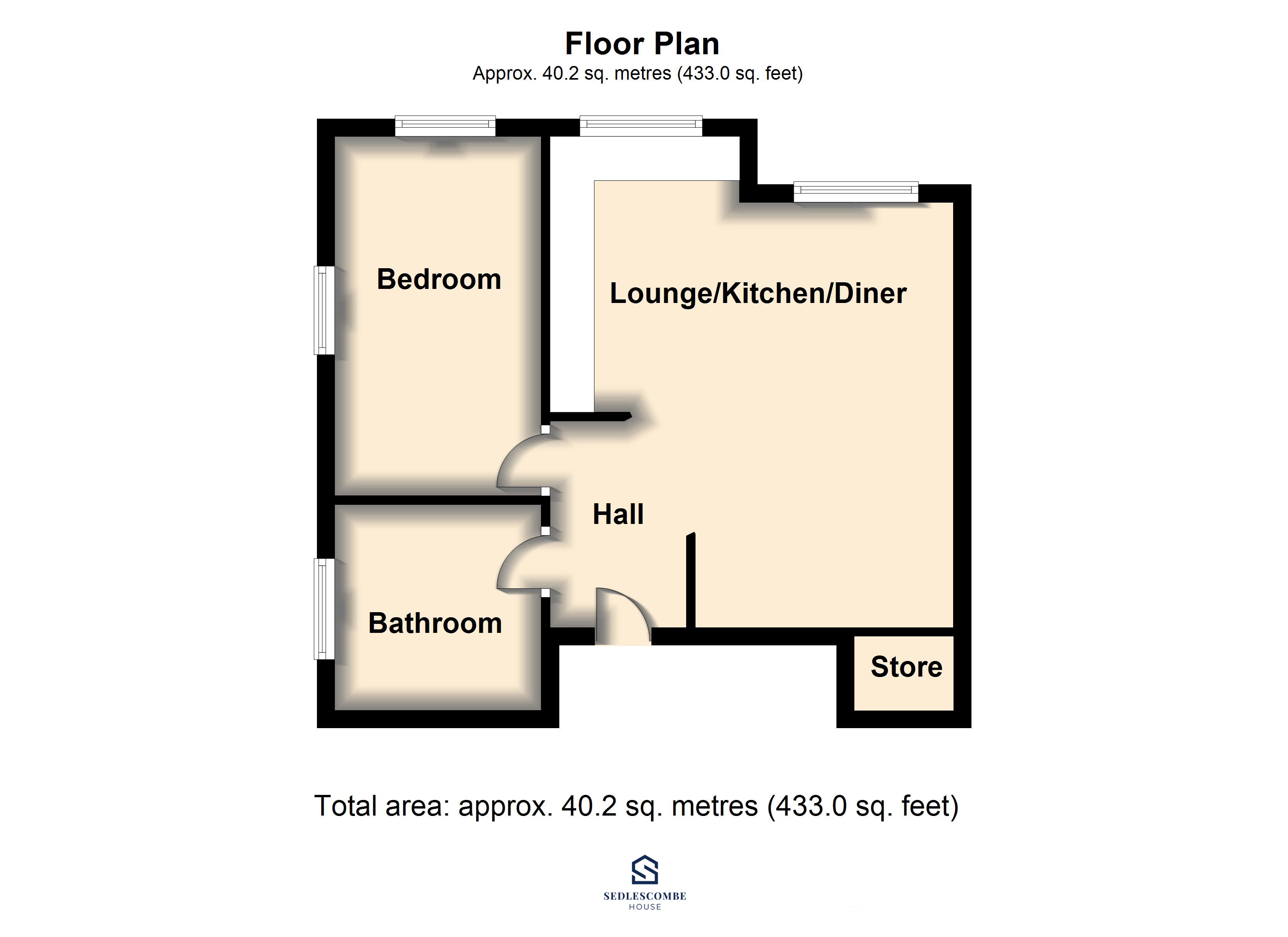 House, Dunchurch Road, Rugby CV22, 1 bedroom flat for sale