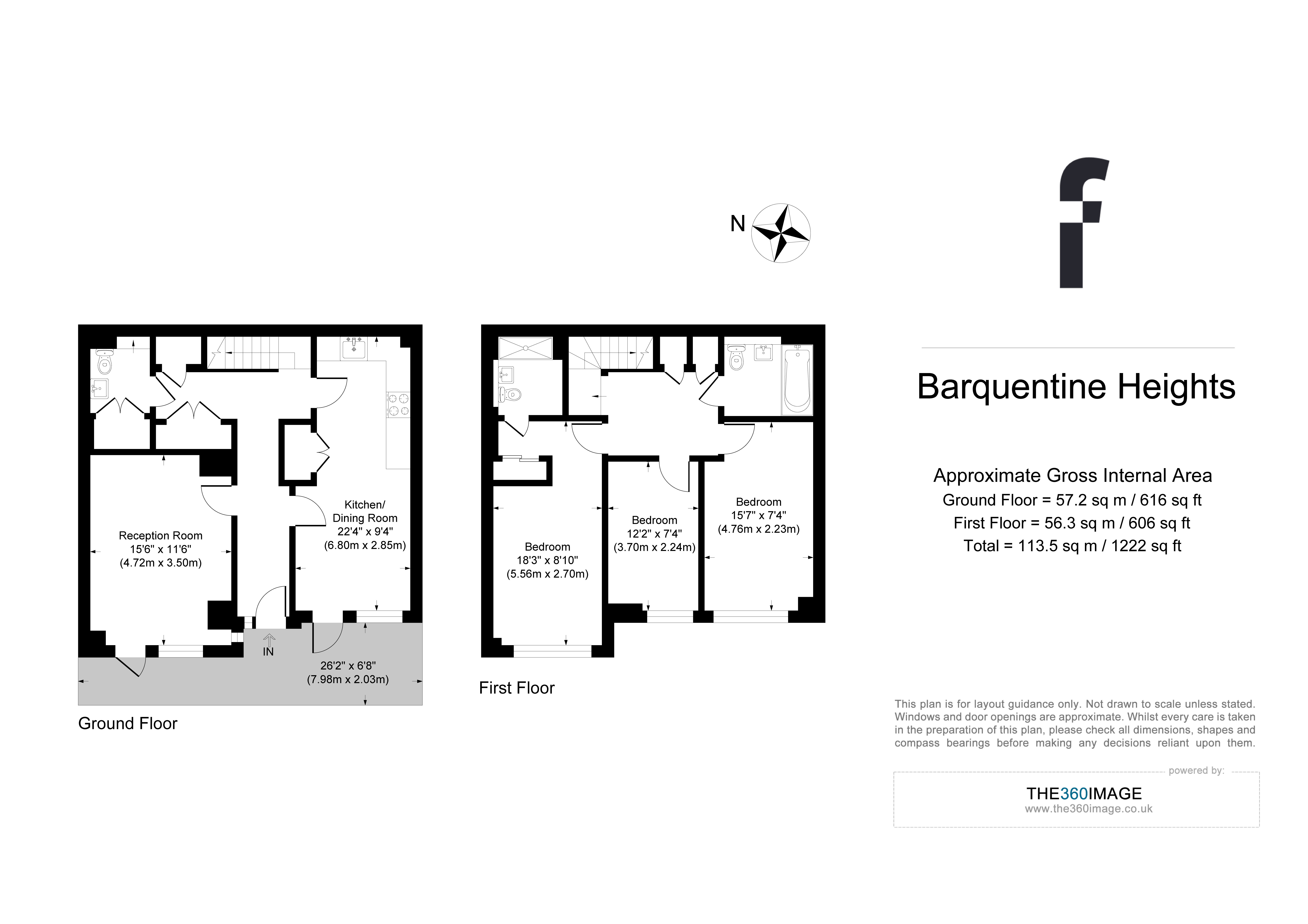 1, Peartree Way, Greenwich floorplan