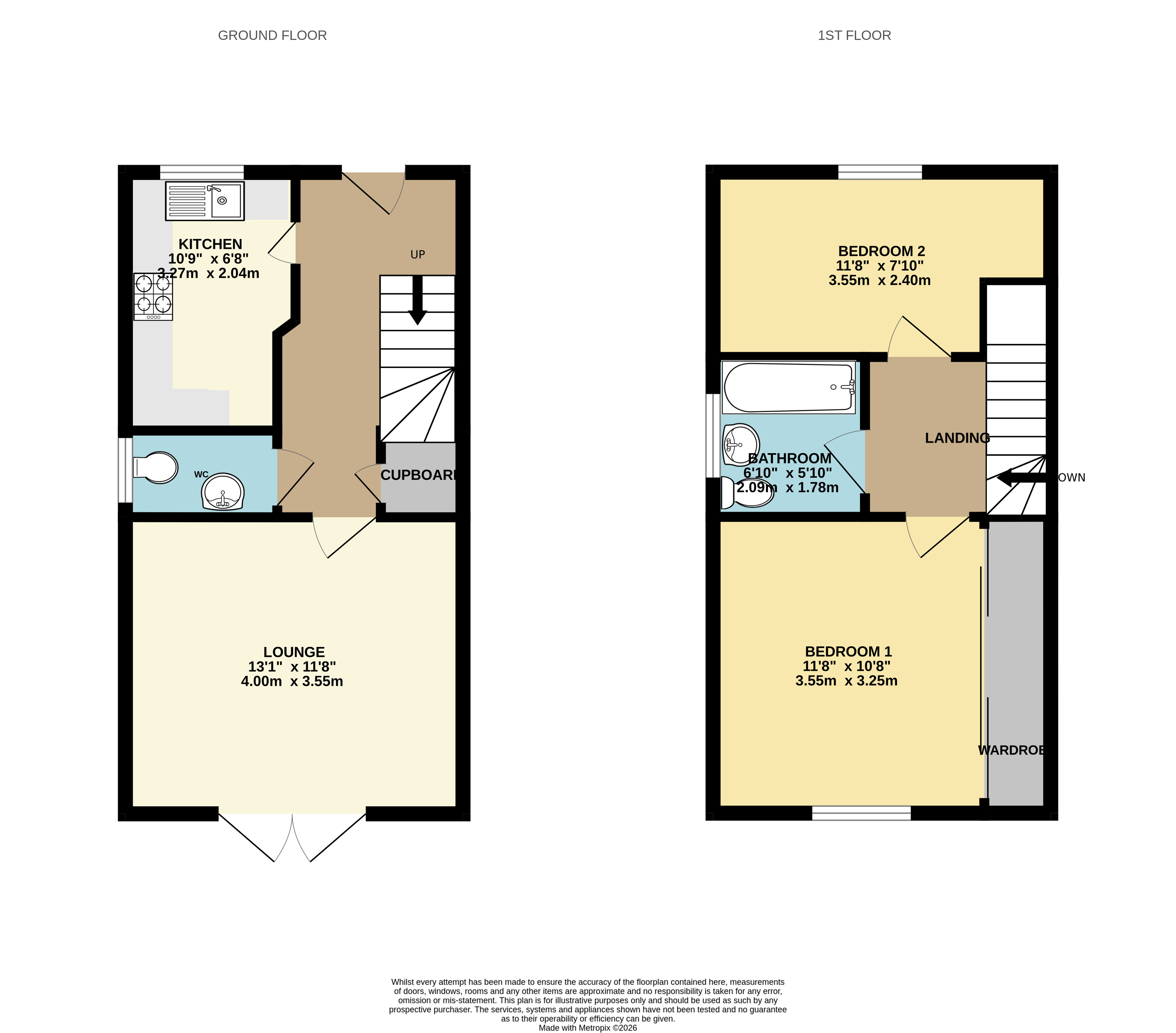 76, Buttercup Crescent, Glasgow floorplan