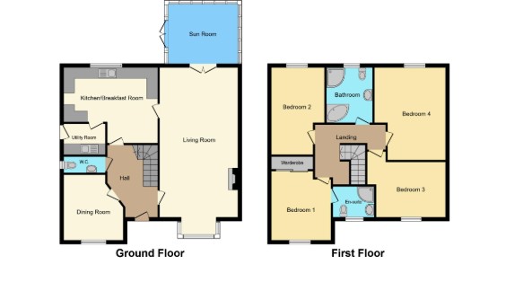 1, White House Farm, Ebbw Vale floorplan
