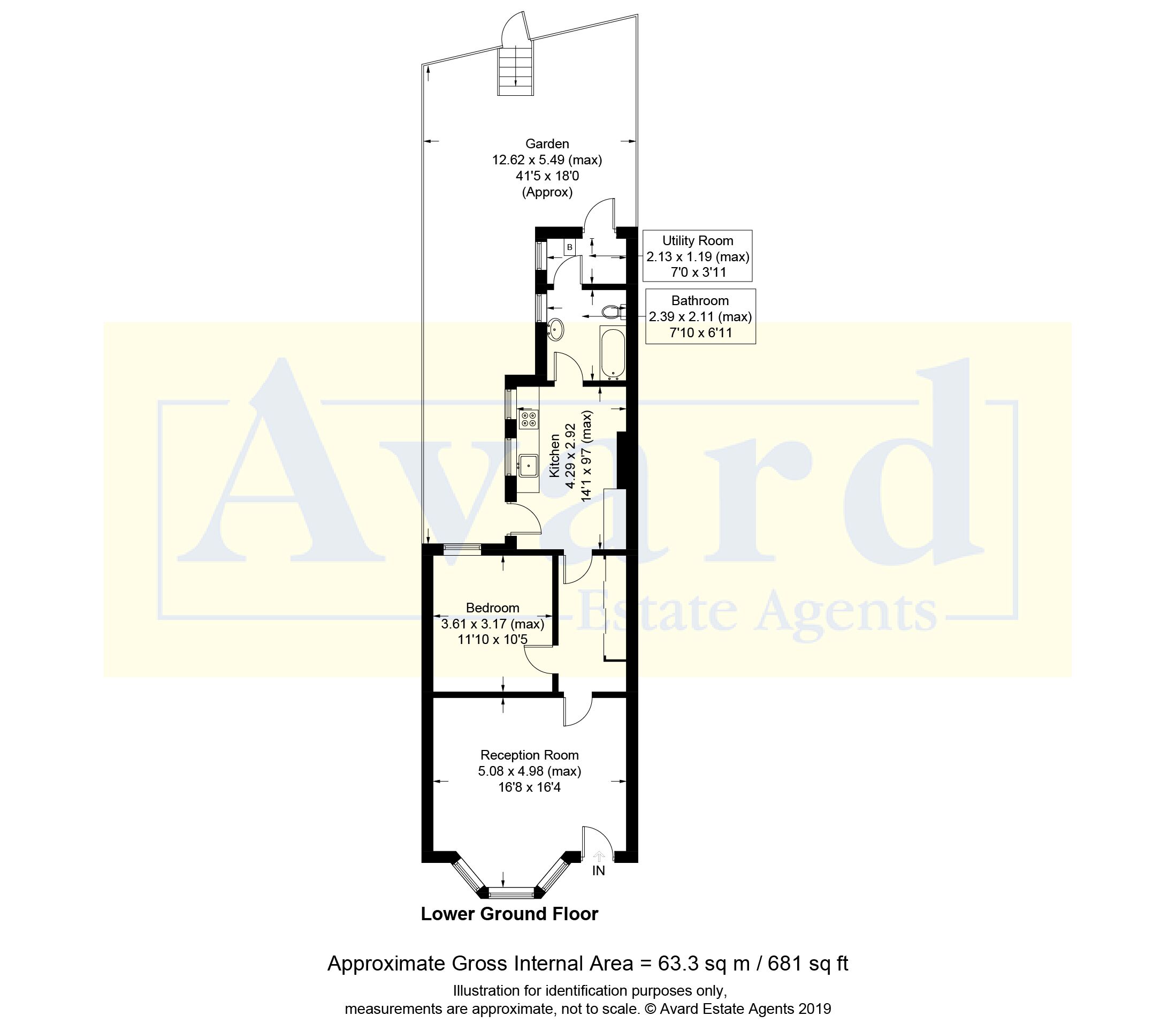 1 Bedrooms Flat for sale in Ditchling Road, Brighton, East Sussex BN1