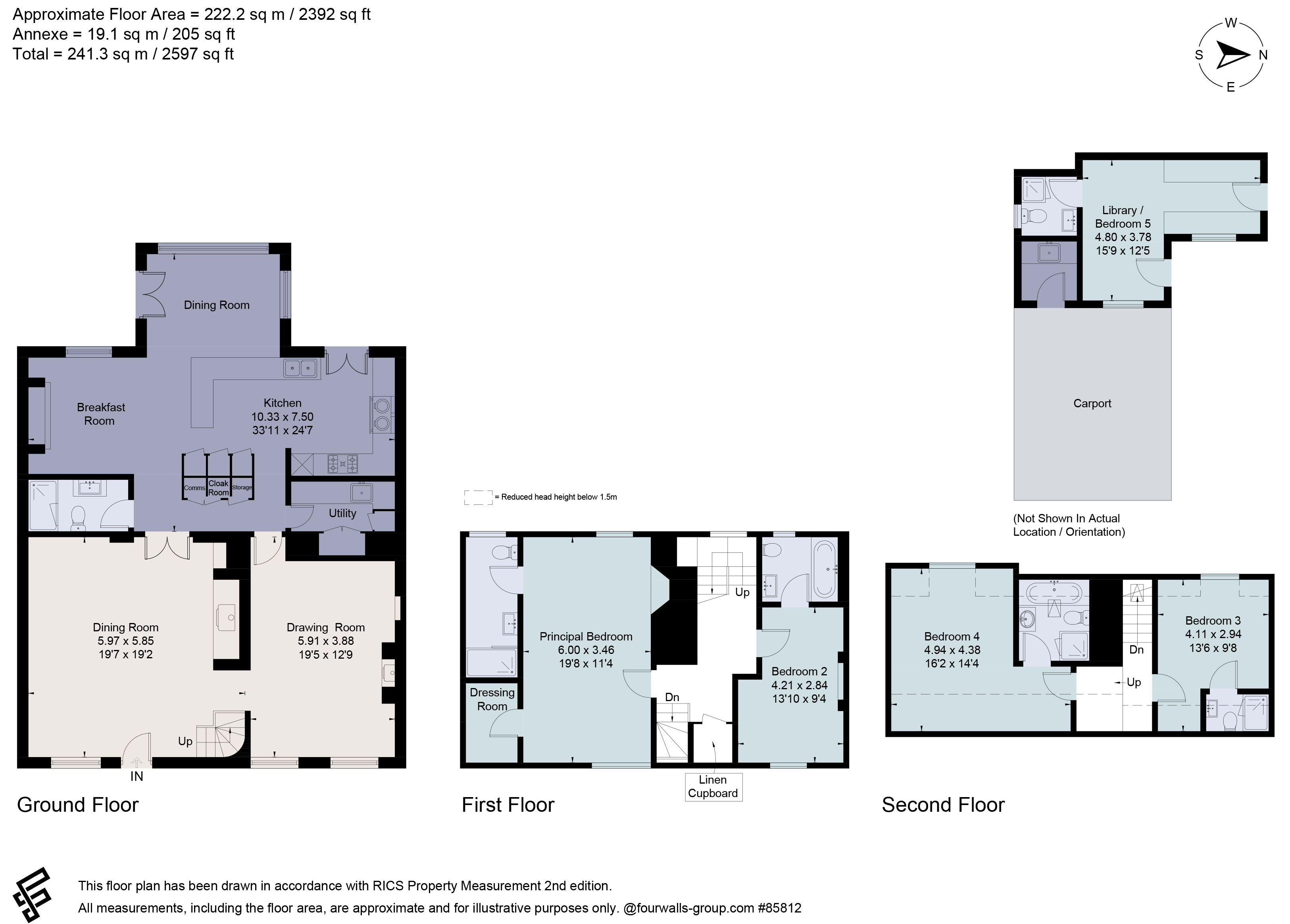 Gryphon House, 166-168,, The Hill, Oxfordshire floorplan