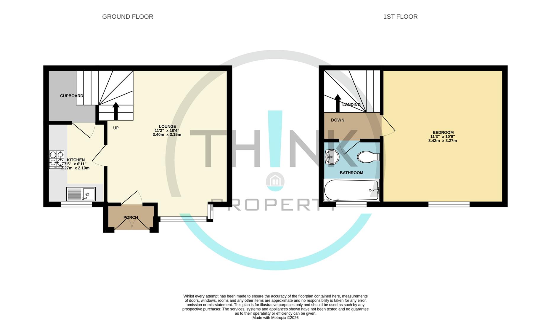 Acres Way, Norwich floorplan