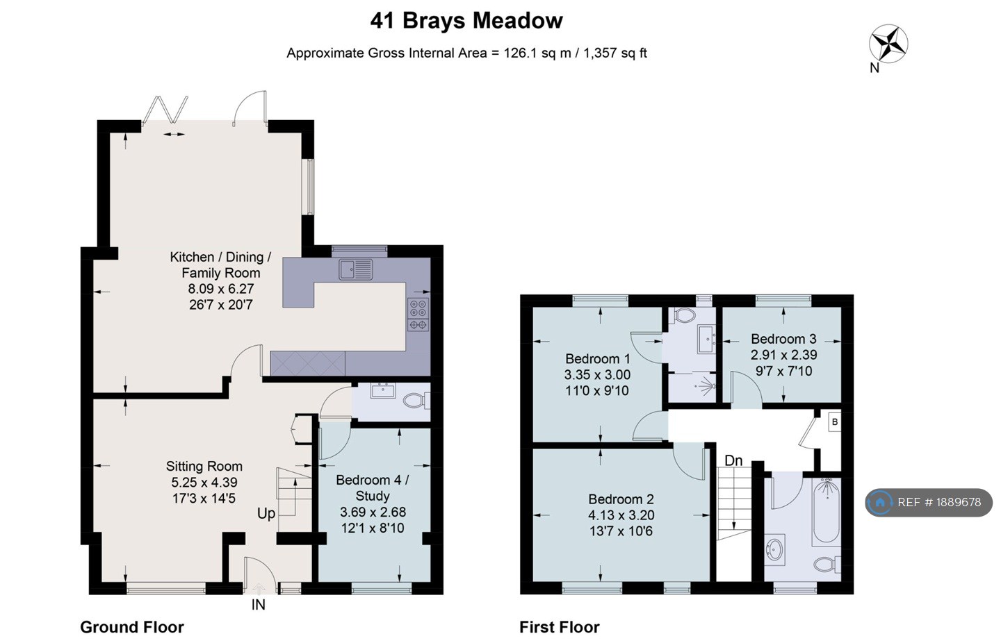 Brays Meadow, Hyde Heath, Amersham floorplan