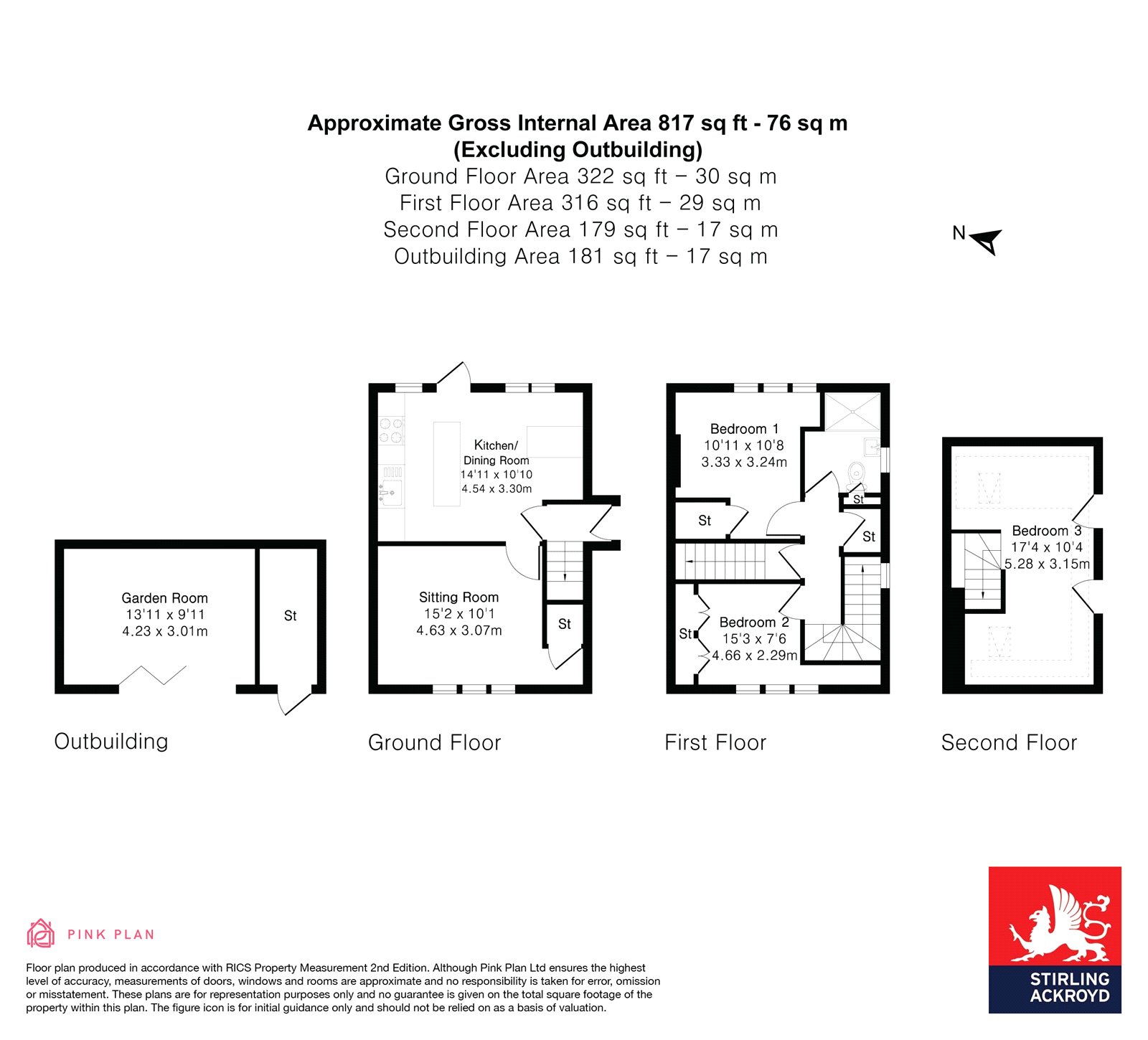 Sunnymead Road, London floorplan