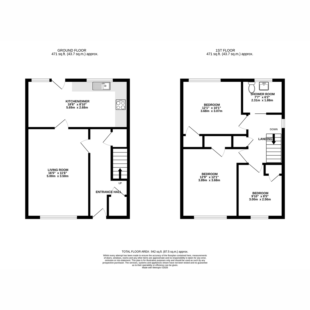 1, Bellfield, Invergordon floorplan